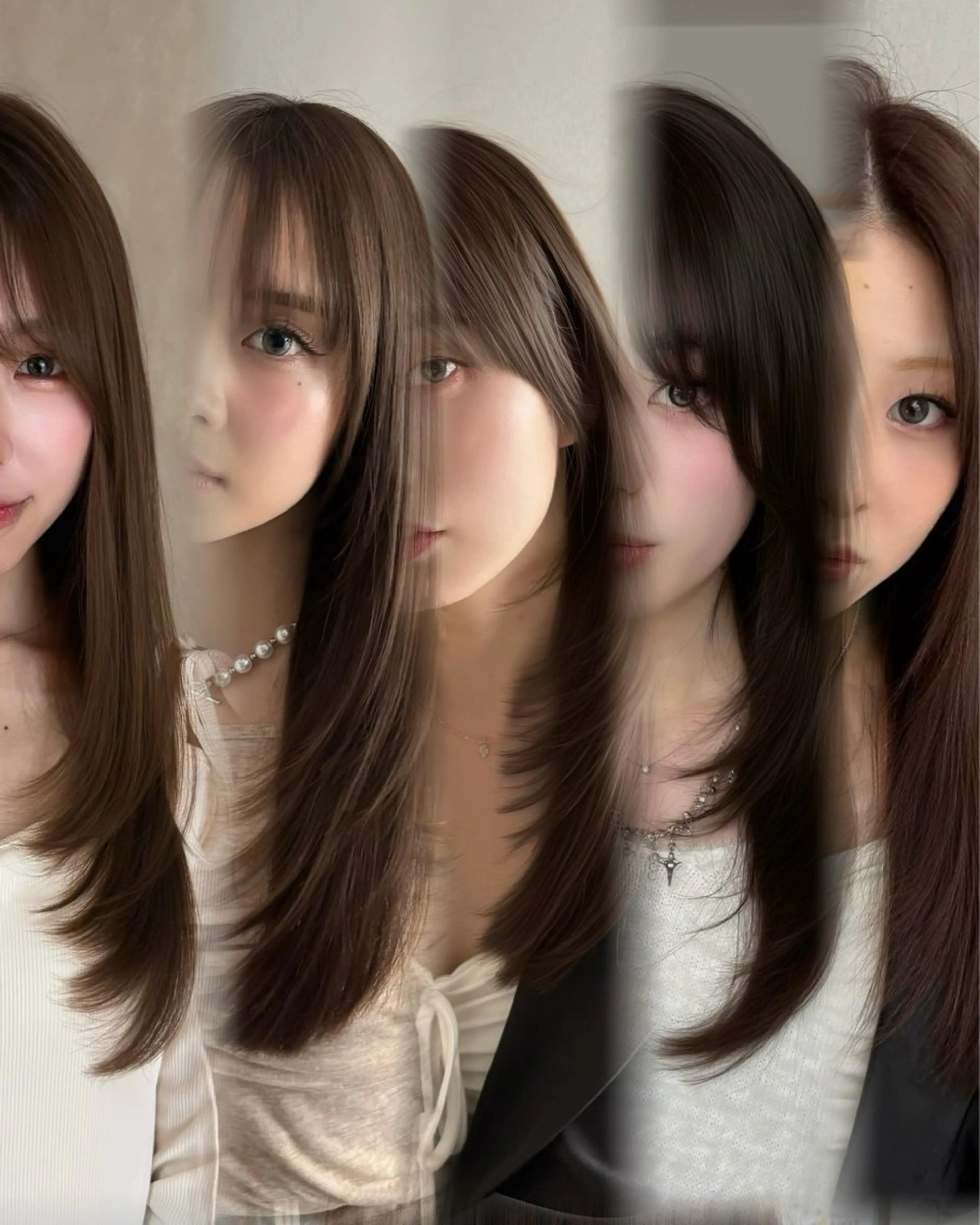 ロング sand clear横浜本店所属・似合わせレイヤー🌟 巻ける縮毛矯正みつきのヘアスタイル