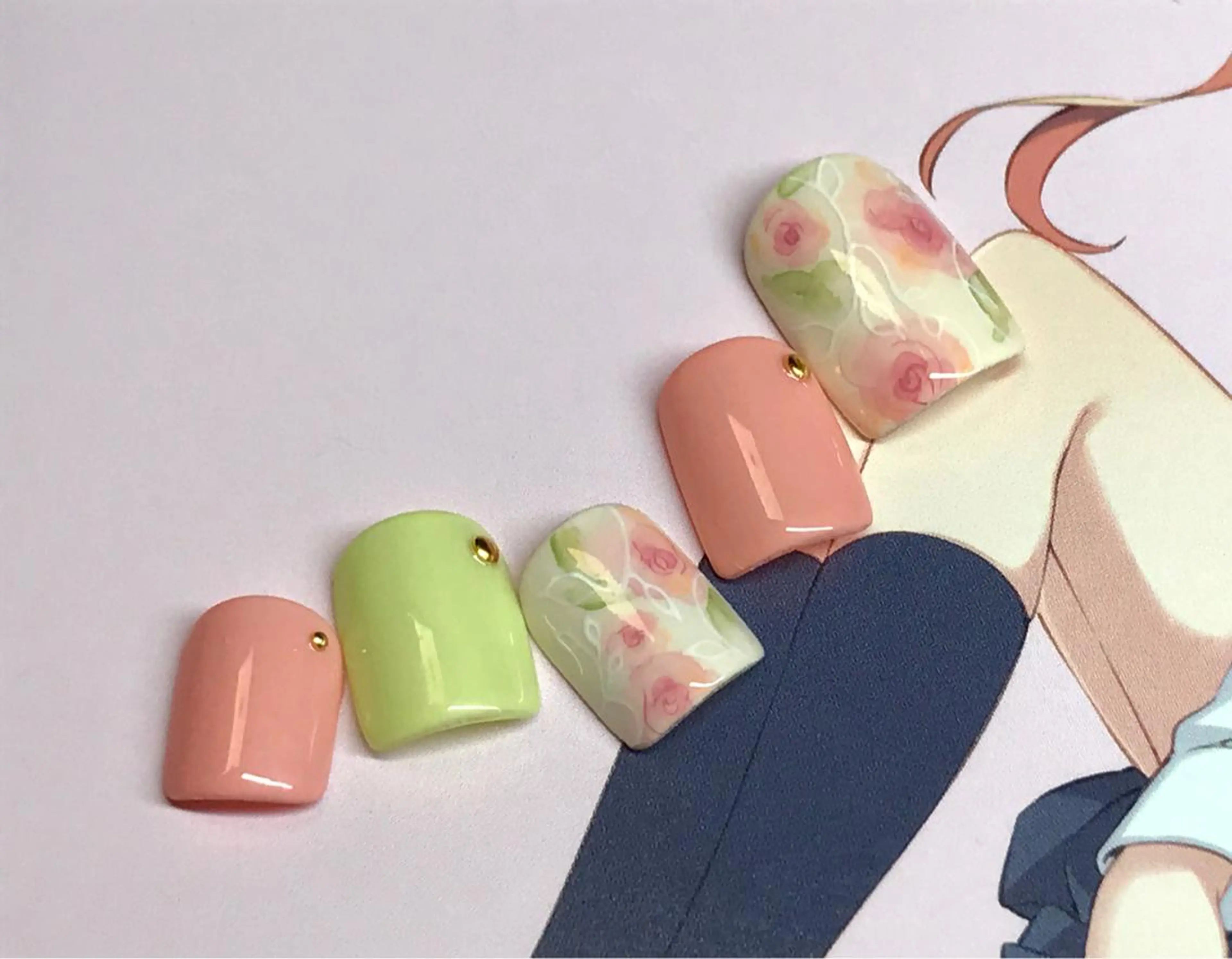 ネイル フットネイル METORO NAILのネイルデザイン