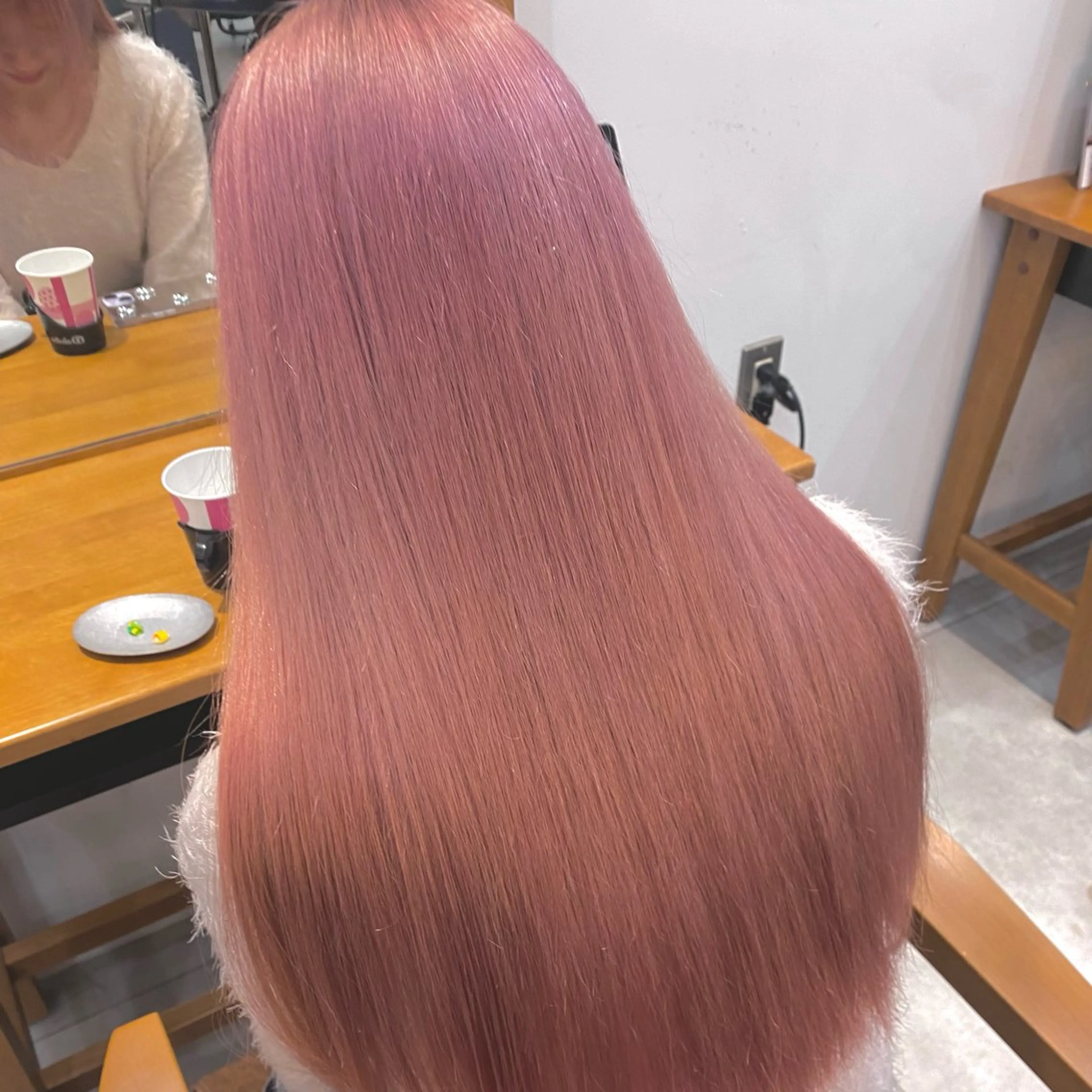 ロング カット ヘアカラー トリートメント akina＊ブリーチ ♡トレンドヘアのヘアスタイル