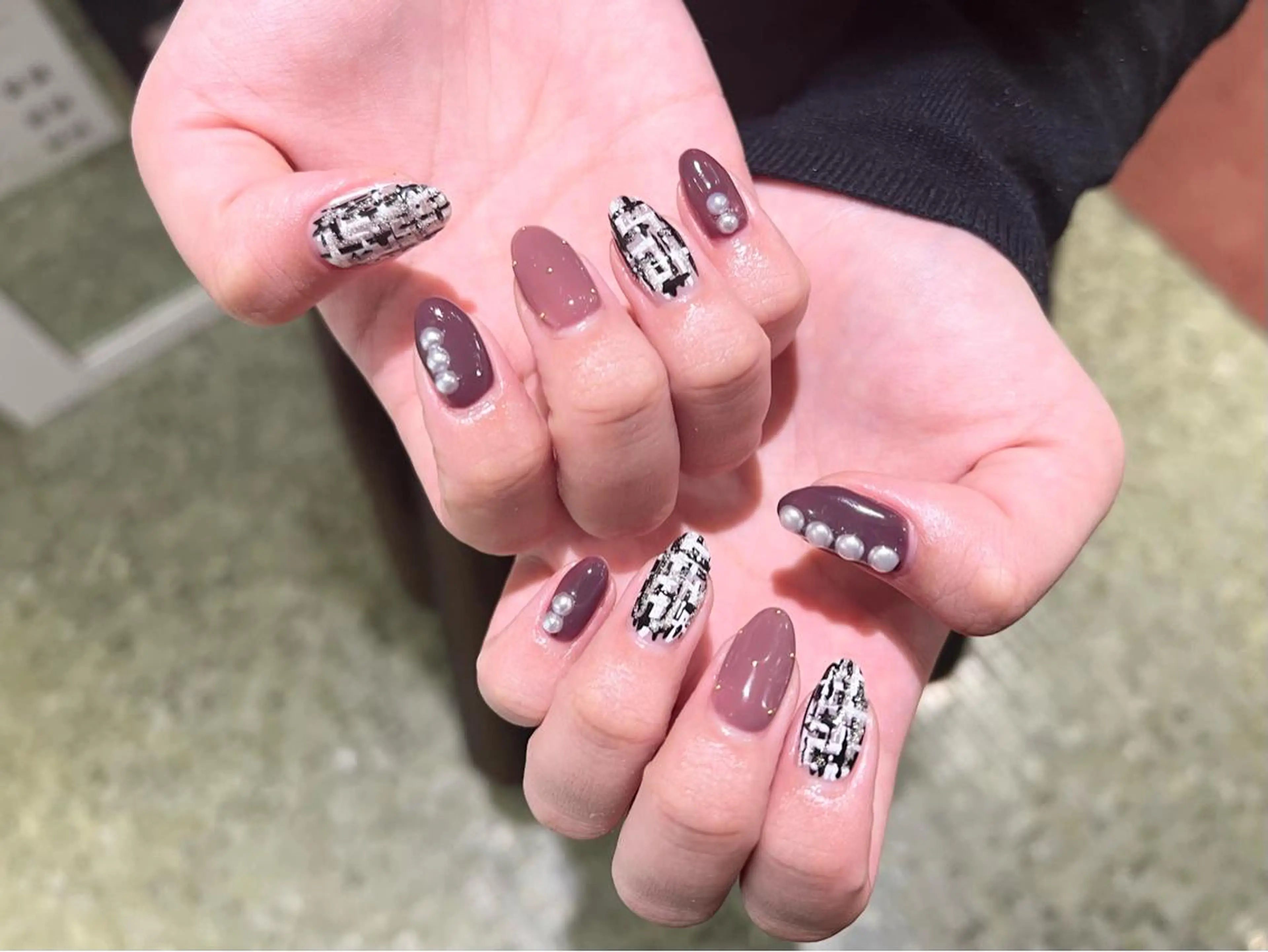 ネイル ハンドネイル 金田 純香のネイルデザイン