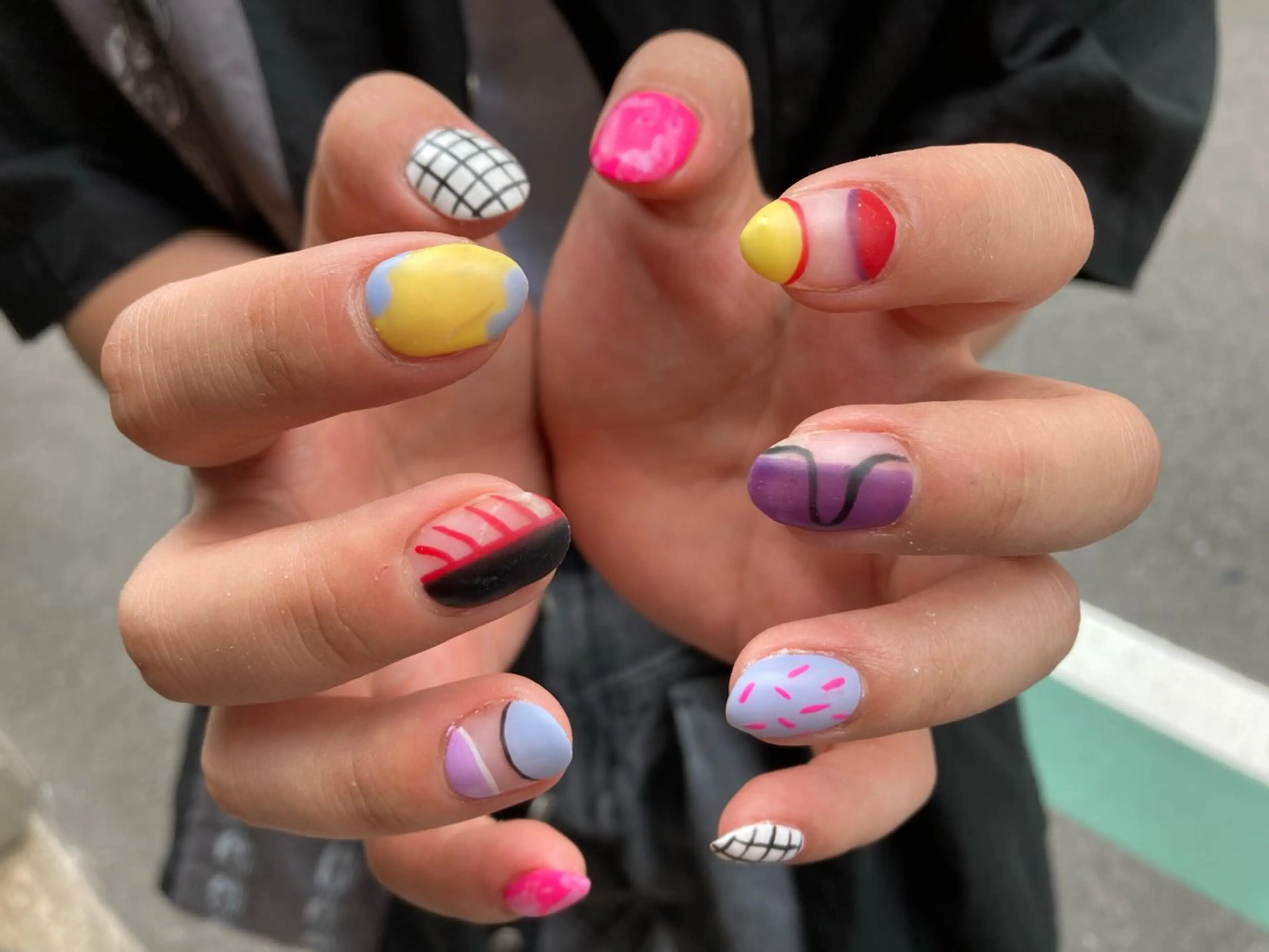 ネイル 海外ネイル u4me🦄💜のネイルデザイン