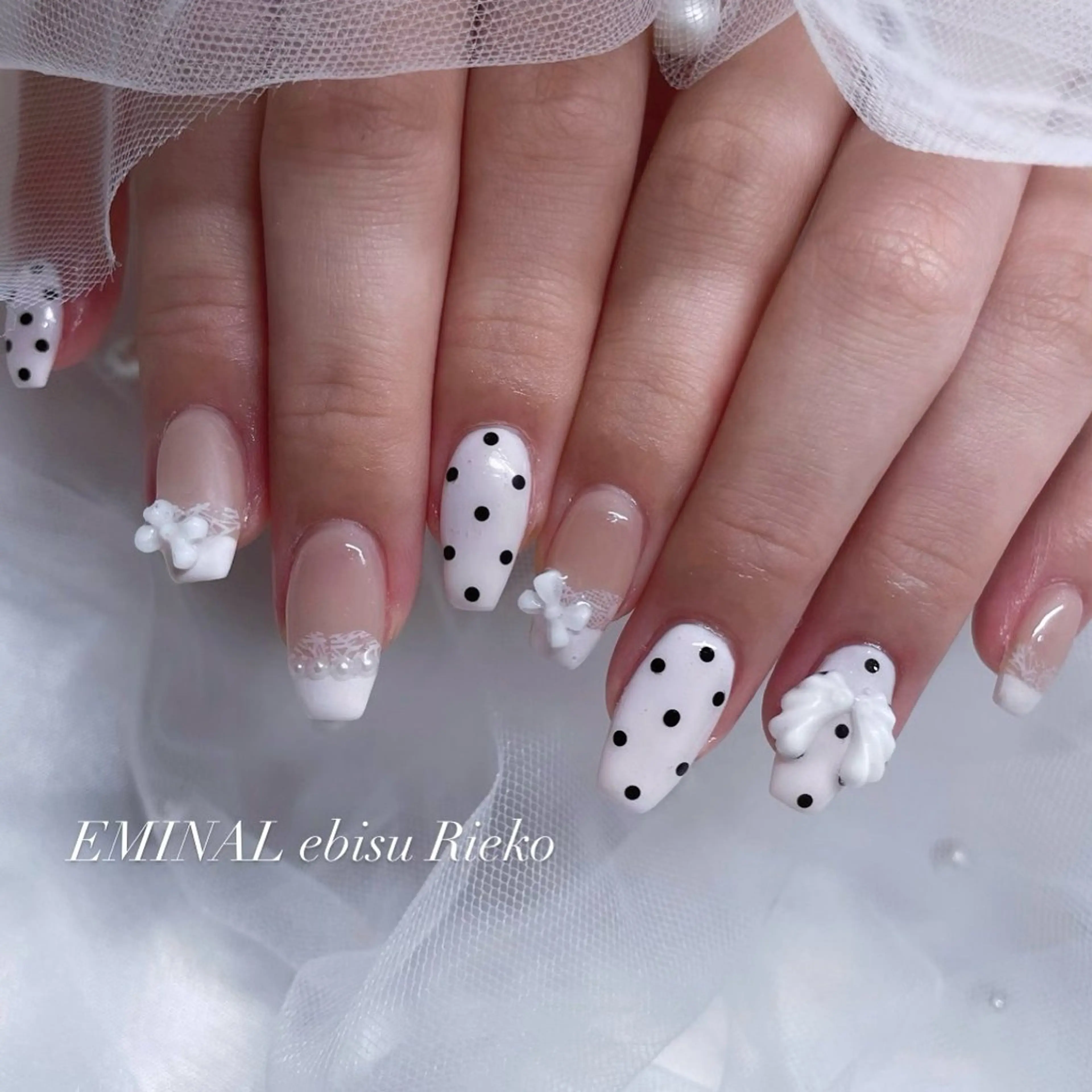 ネイル ハンドネイル Rieko EMINAL恵比寿のネイルデザイン