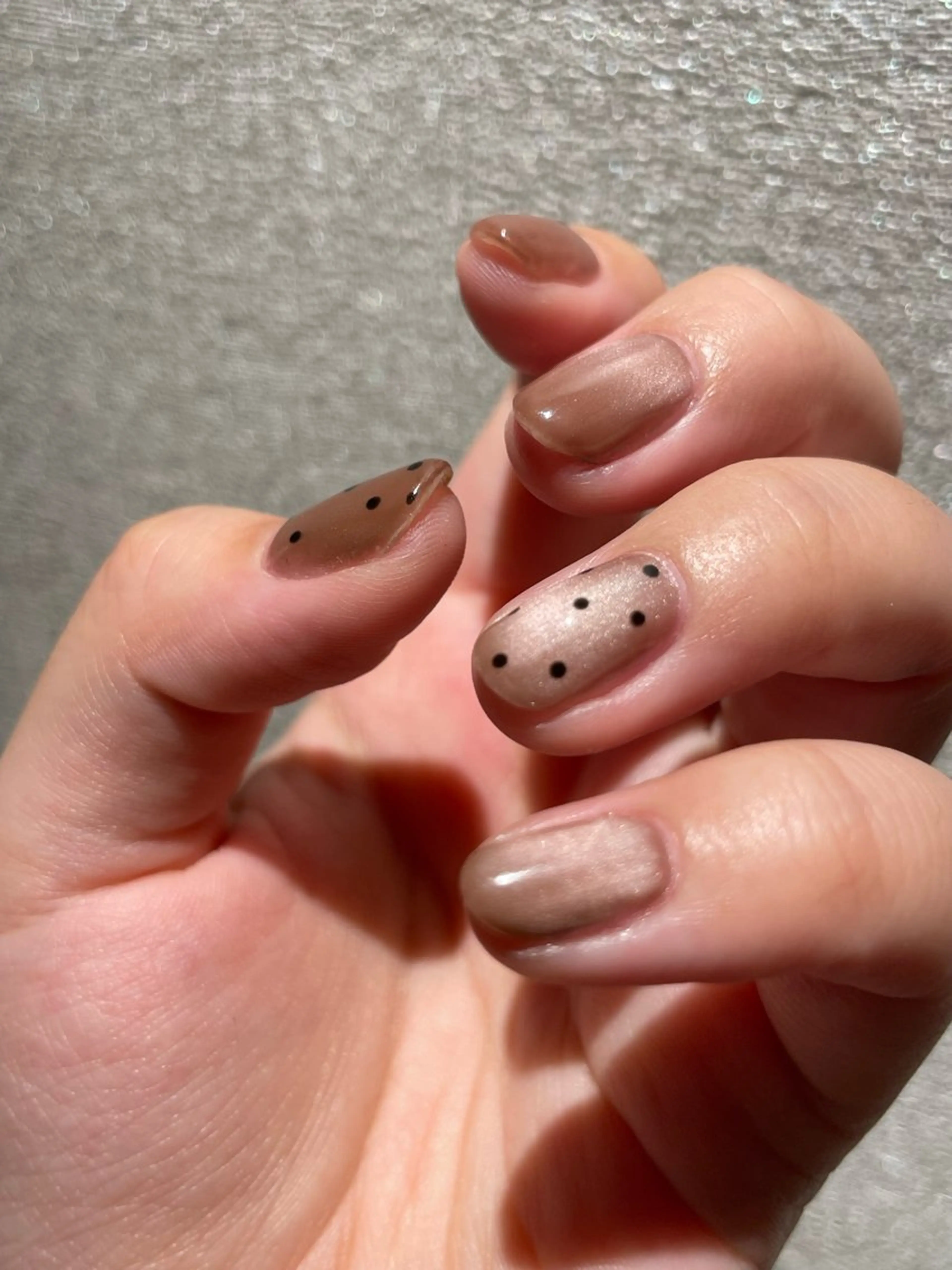 ネイル マグネットネイル ショートネイル専門店フェルンヴェー所属・ショートネイル専門店 フェルンヴェー代々木のネイルデザイン