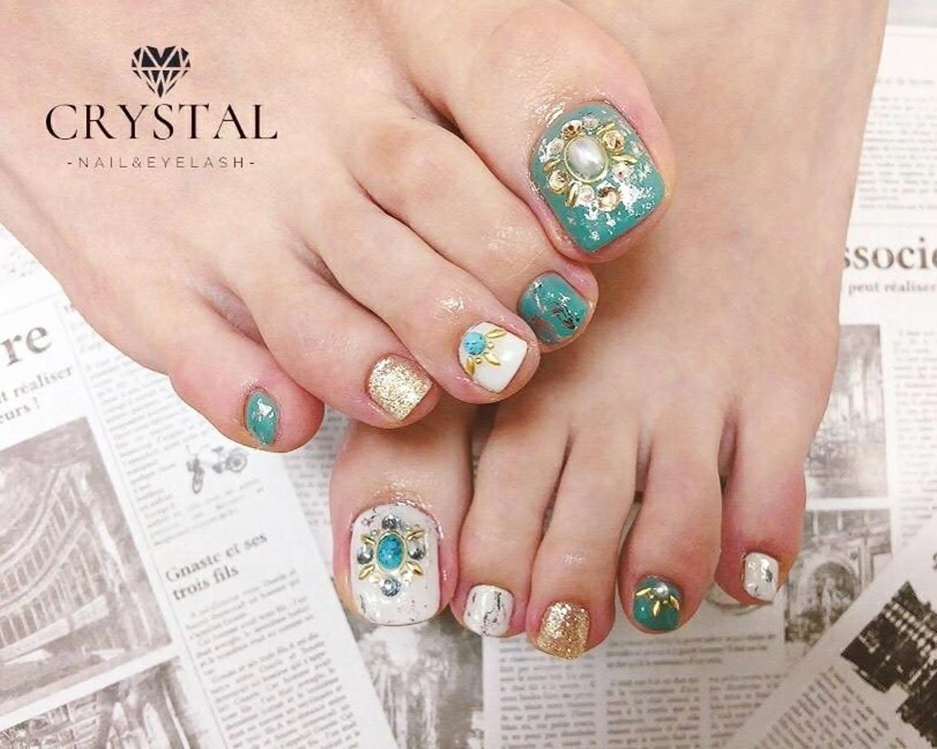 ミニモ限定価格⭐︎フット選べるデザイン店内のサンプルよりお選び頂けます。の写真