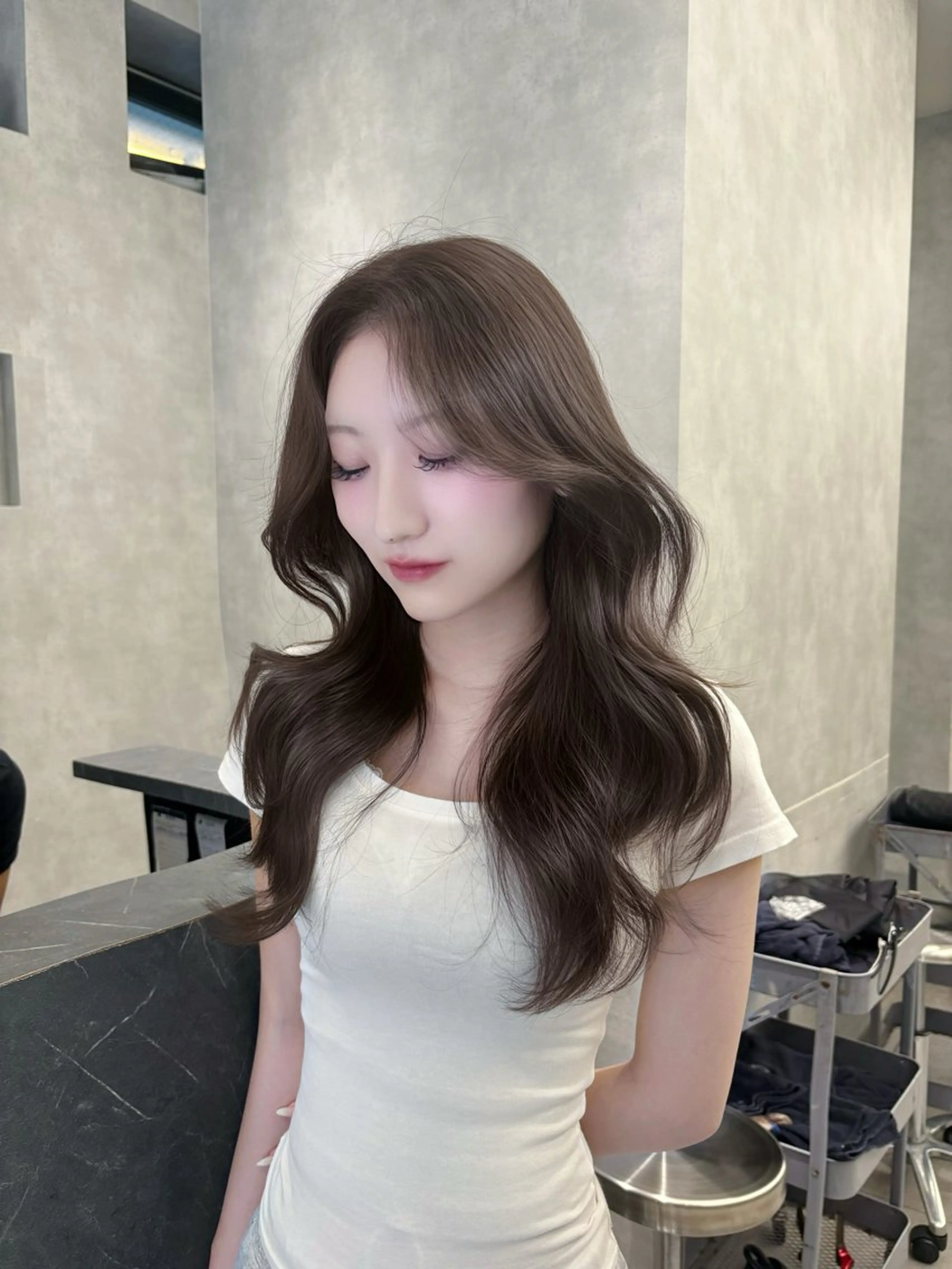 ロング カラー ⛓ワンホンレイヤー 🥀🖤/あいりのヘアスタイル