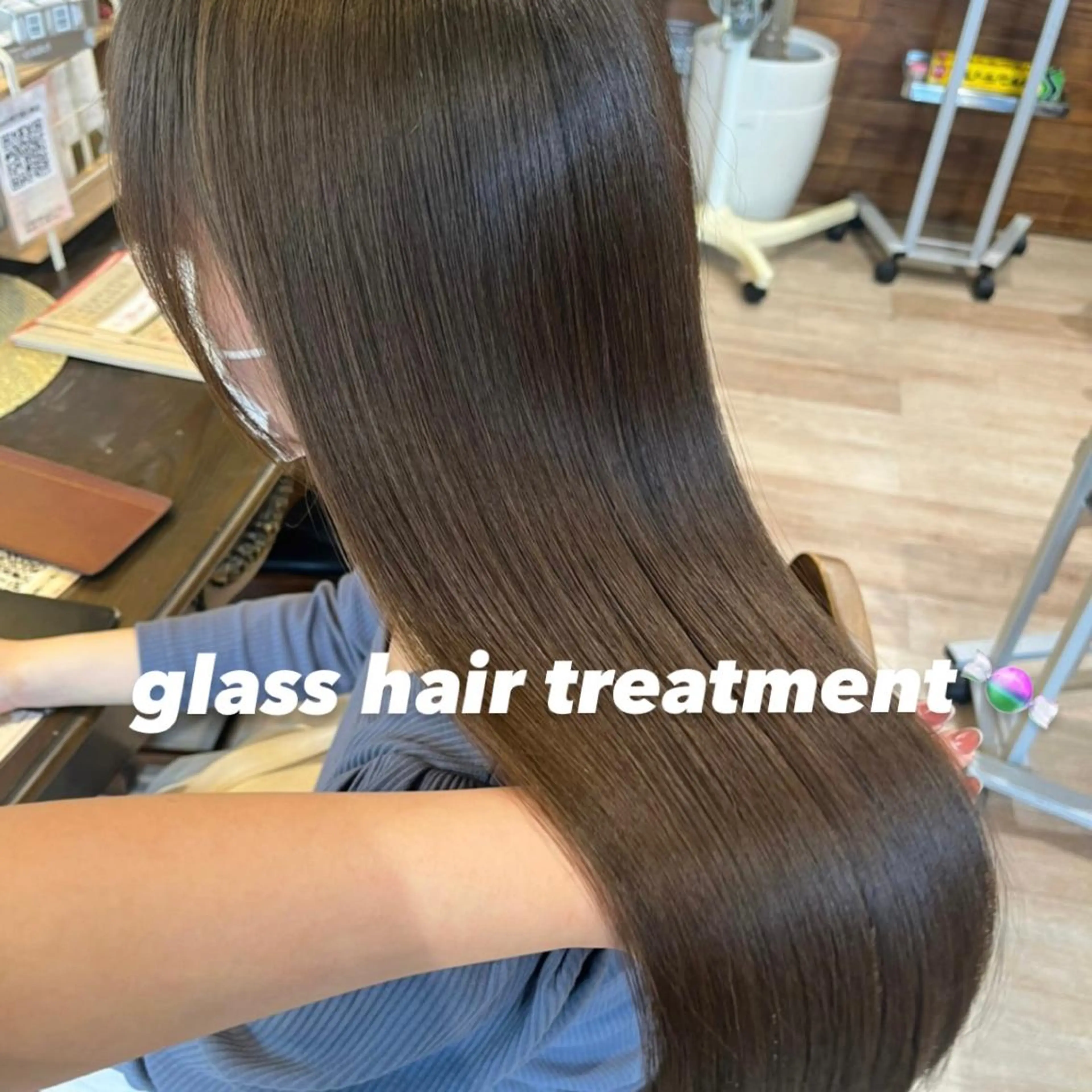 セミロング 髪質改善 トリートメント 暖色ｶﾗｰ/ﾚｲﾔｰ ｶｯﾄ/Yunaのヘアスタイル