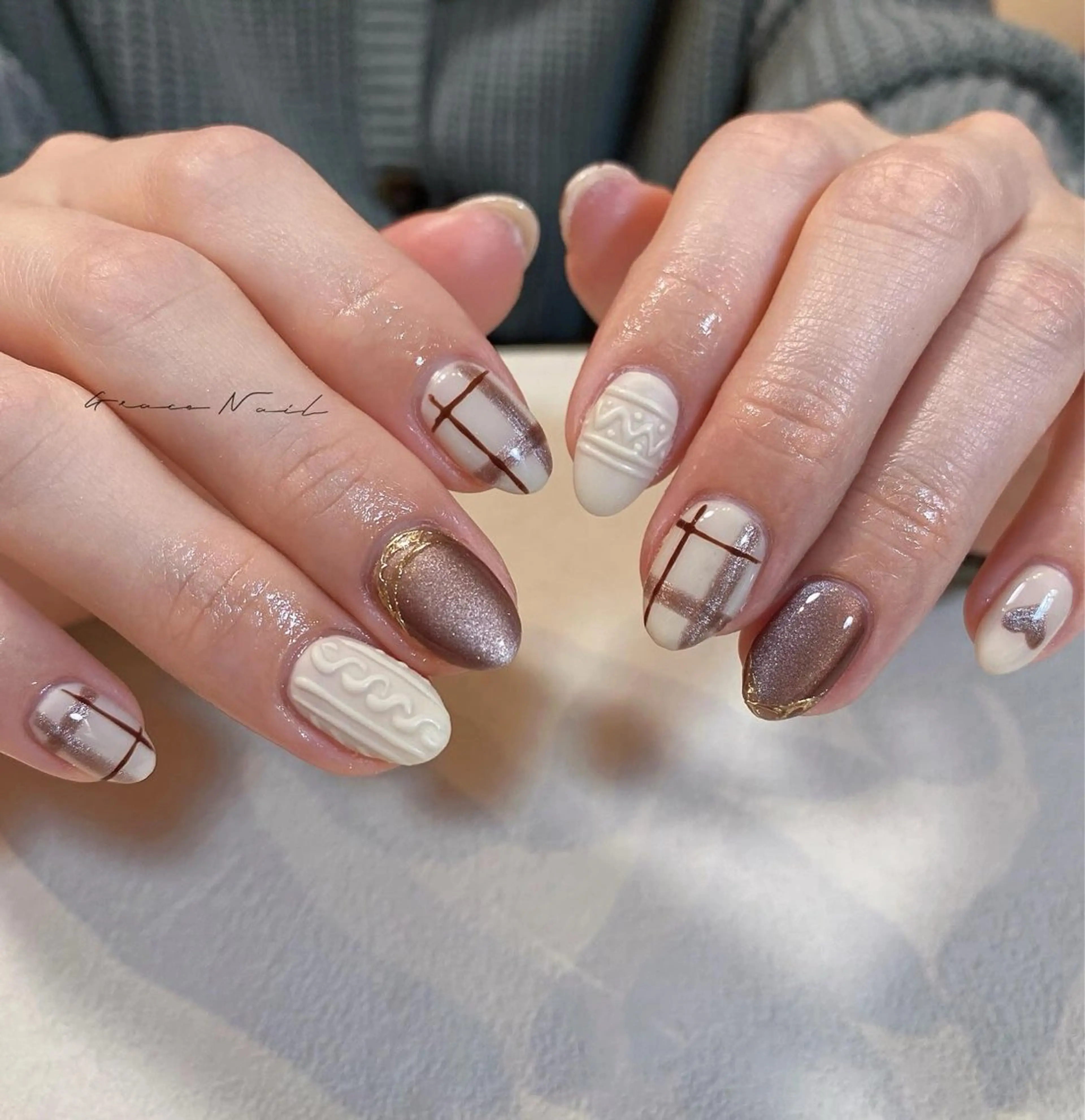 ネイル ハンドネイル ☆*｡Grace Nail｡*☆のネイルデザイン
