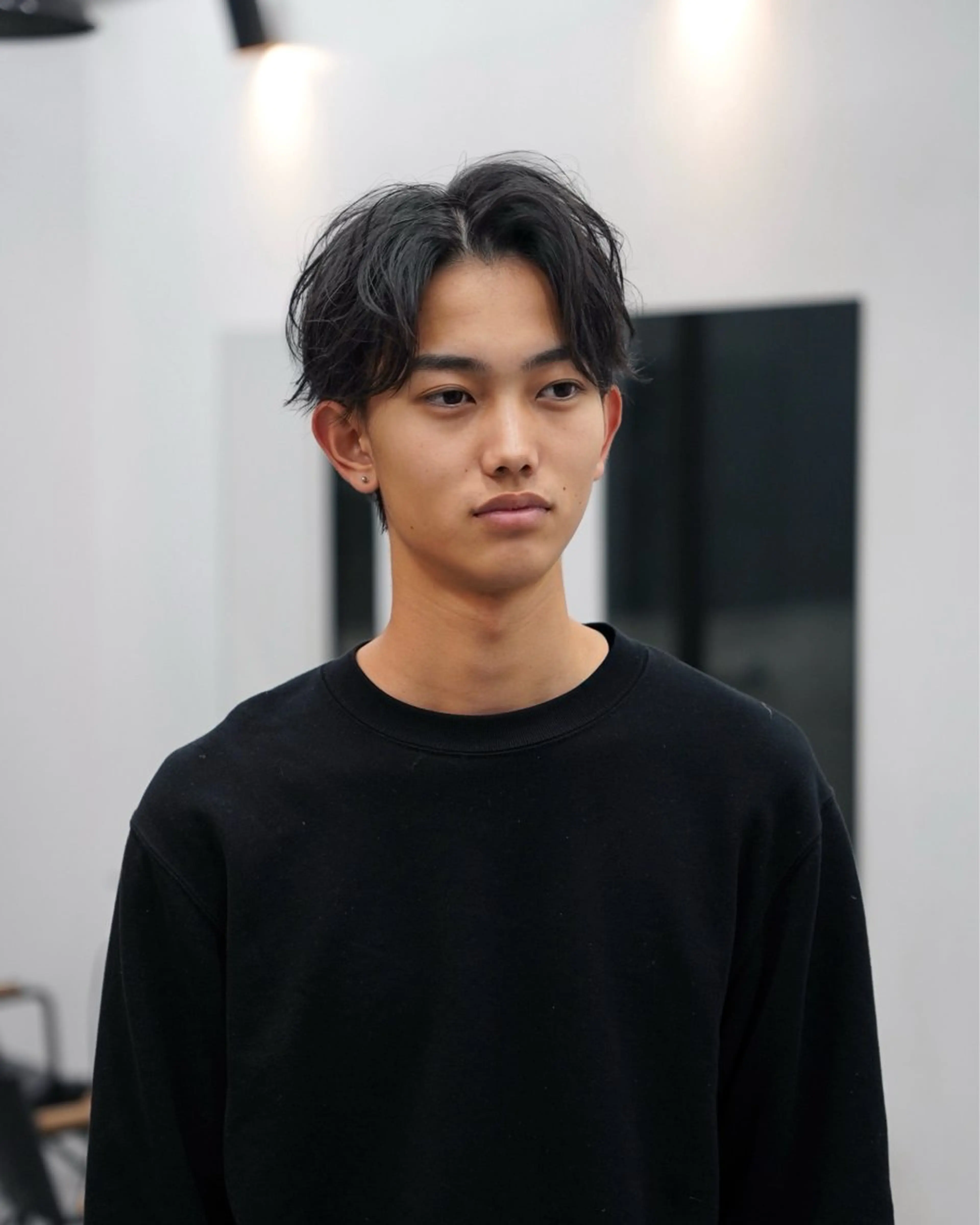 ミディアム メンズ メンズカットモデル/ ブリーチ/いぶきのヘアスタイル