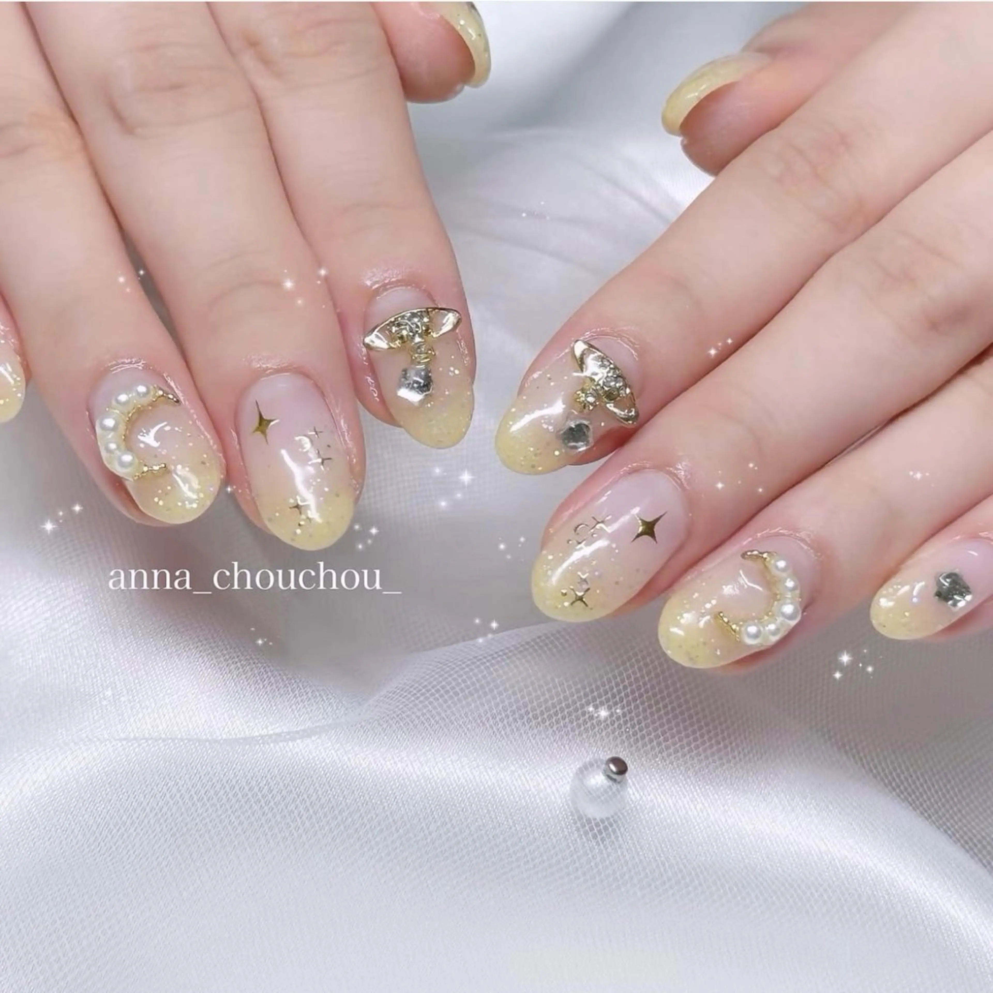 ネイル ハンドネイル Anna Sano⭐️のネイルデザイン