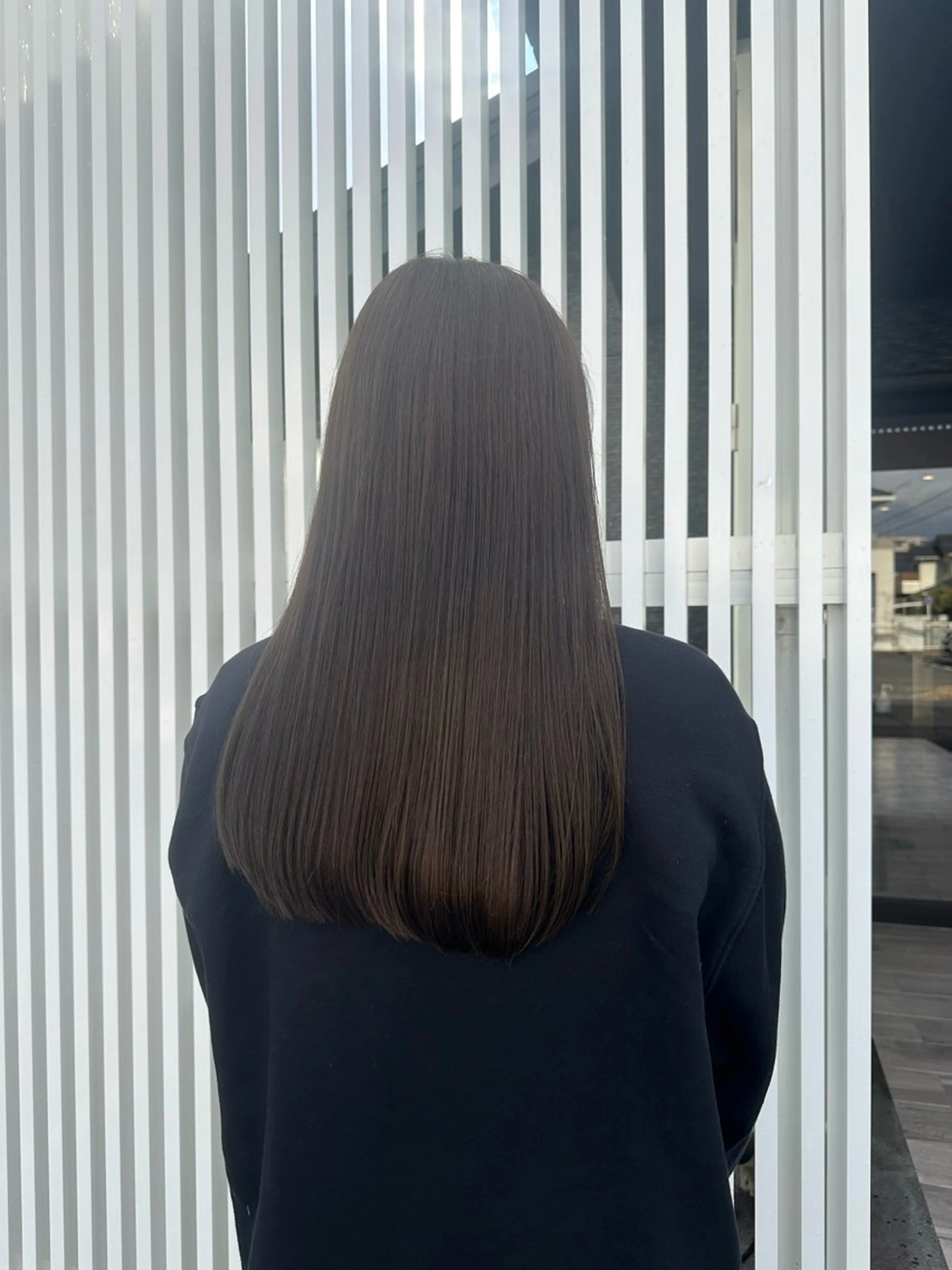 カラー オリーブカラー 森本 美音のヘアスタイル