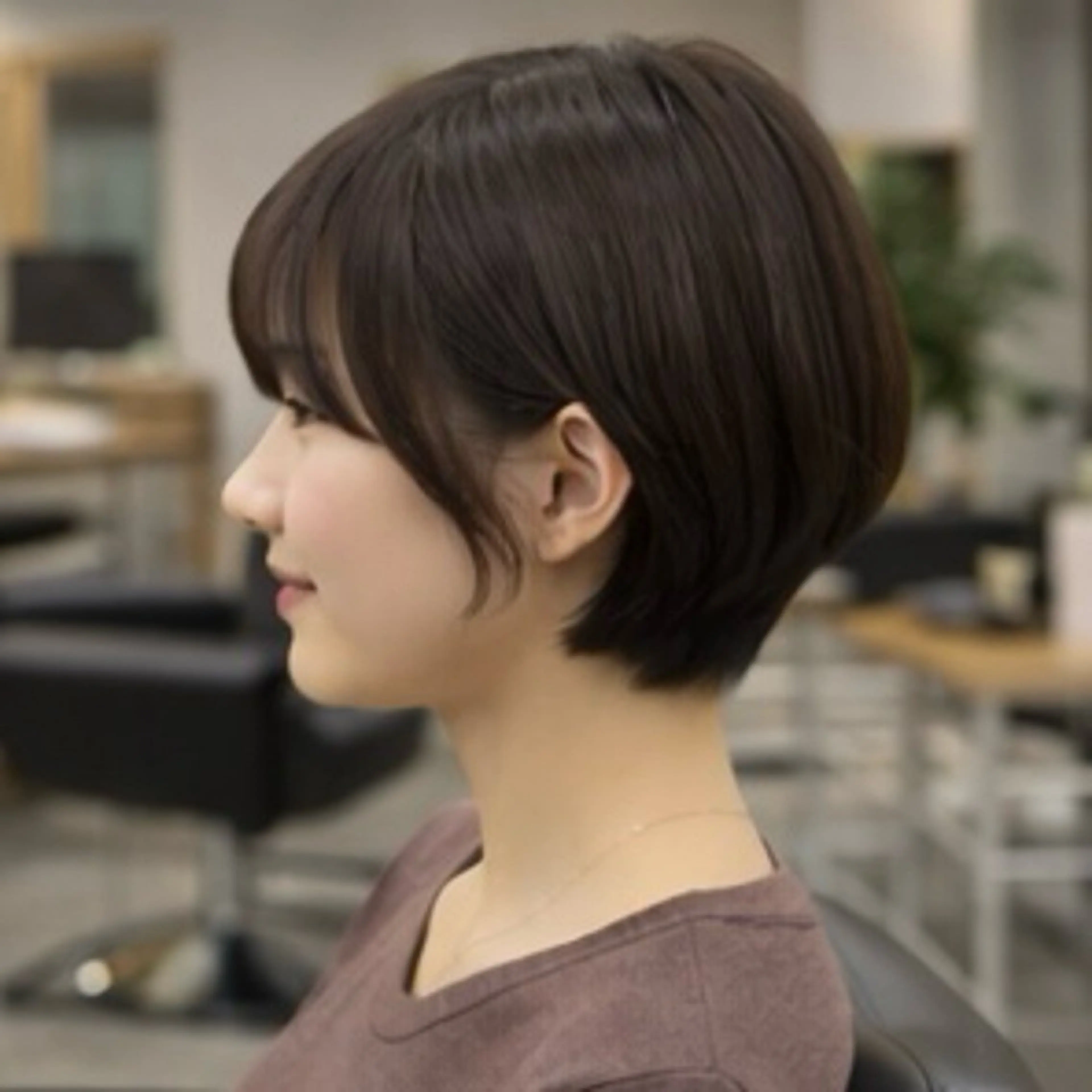 ショート 似合わせカット ショートヘア トリートメント manami/ ハッシュレイヤーのヘアスタイル