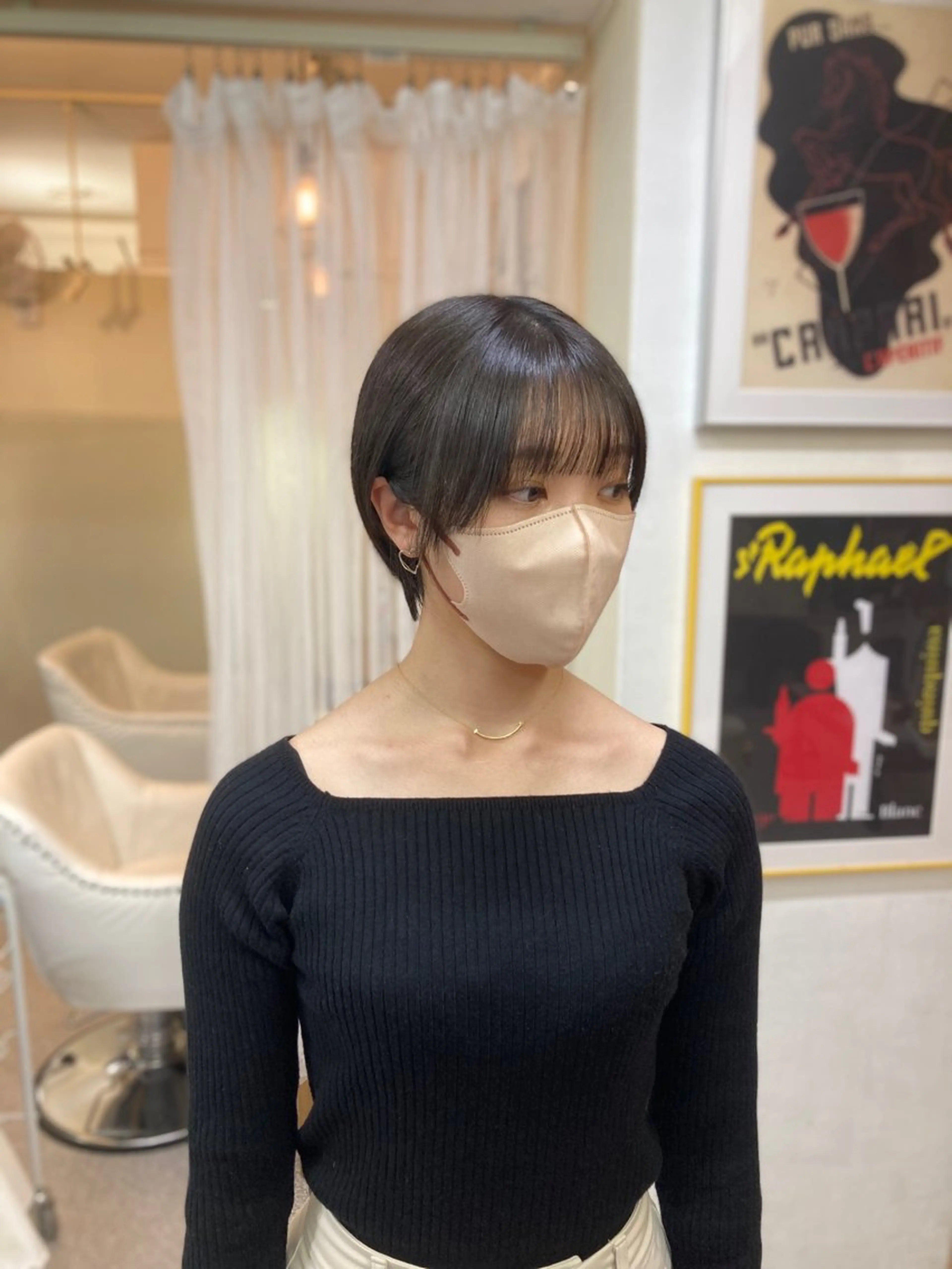 ショート ウルフレイヤー エクステ/kokiのヘアスタイル