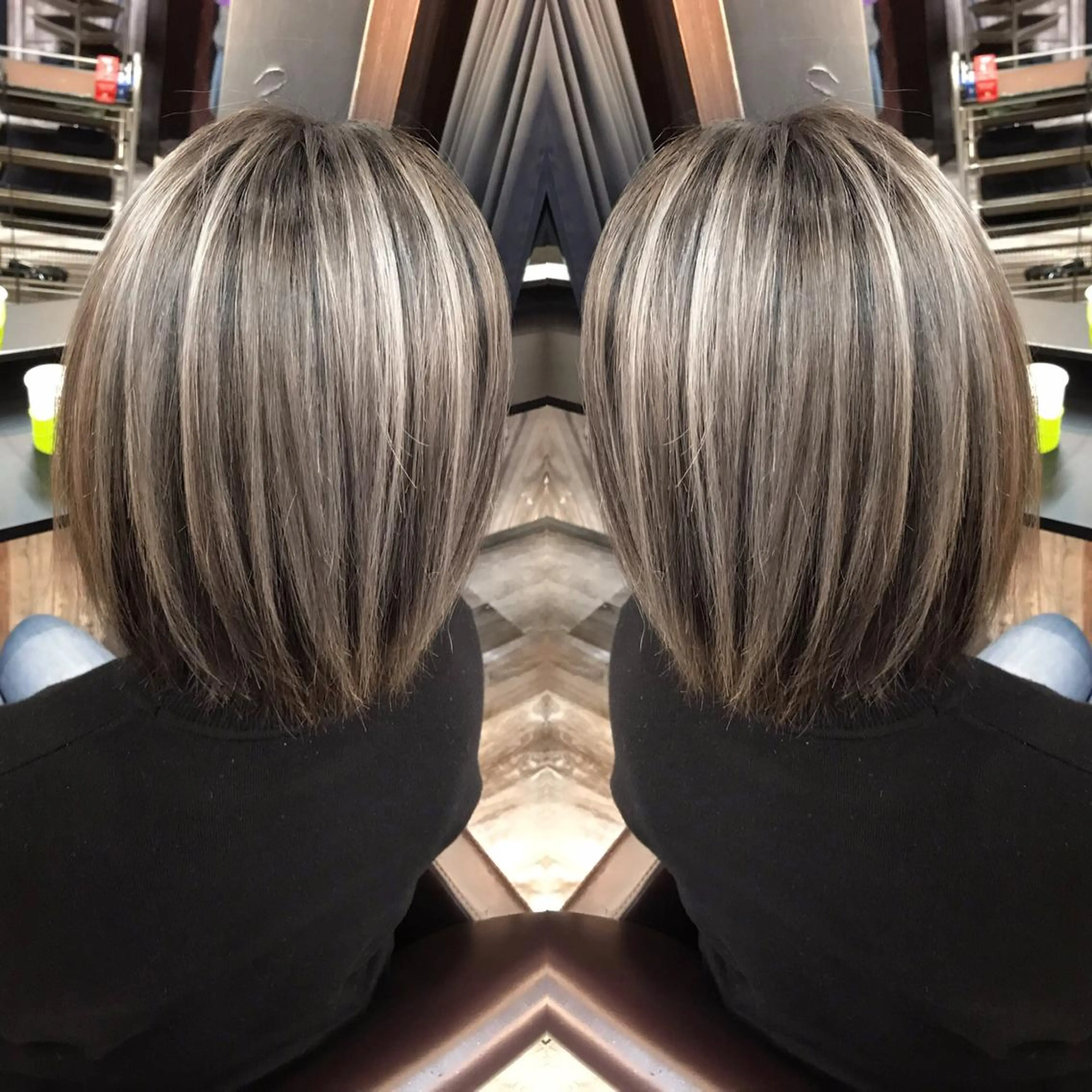 ショート カラー KIRA スズキ タクヤ／店長のヘアスタイル