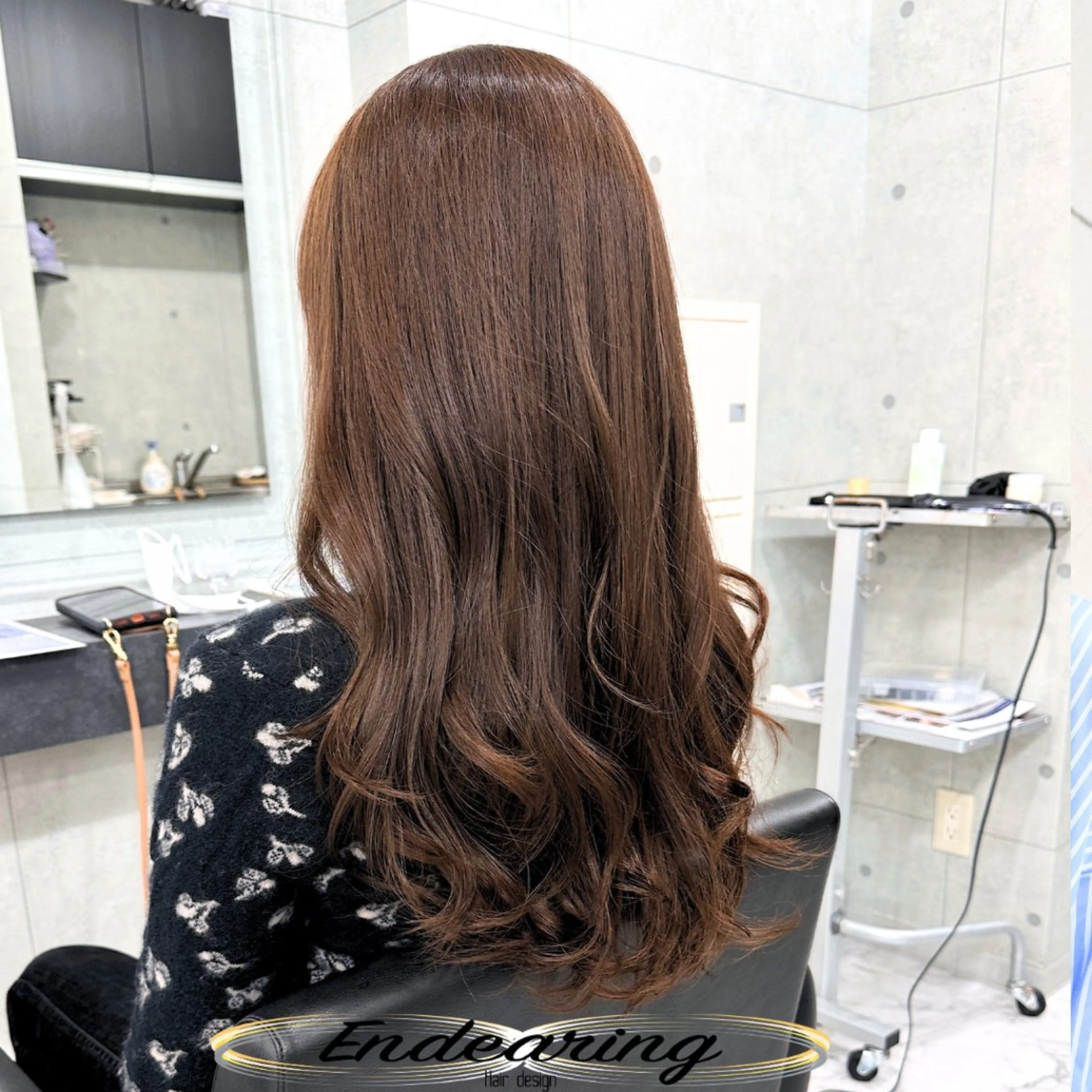 カラー ベージュカラー 透明感カラー カット ヘアカラー Endearing 銀座/レイヤーカットのヘアスタイル