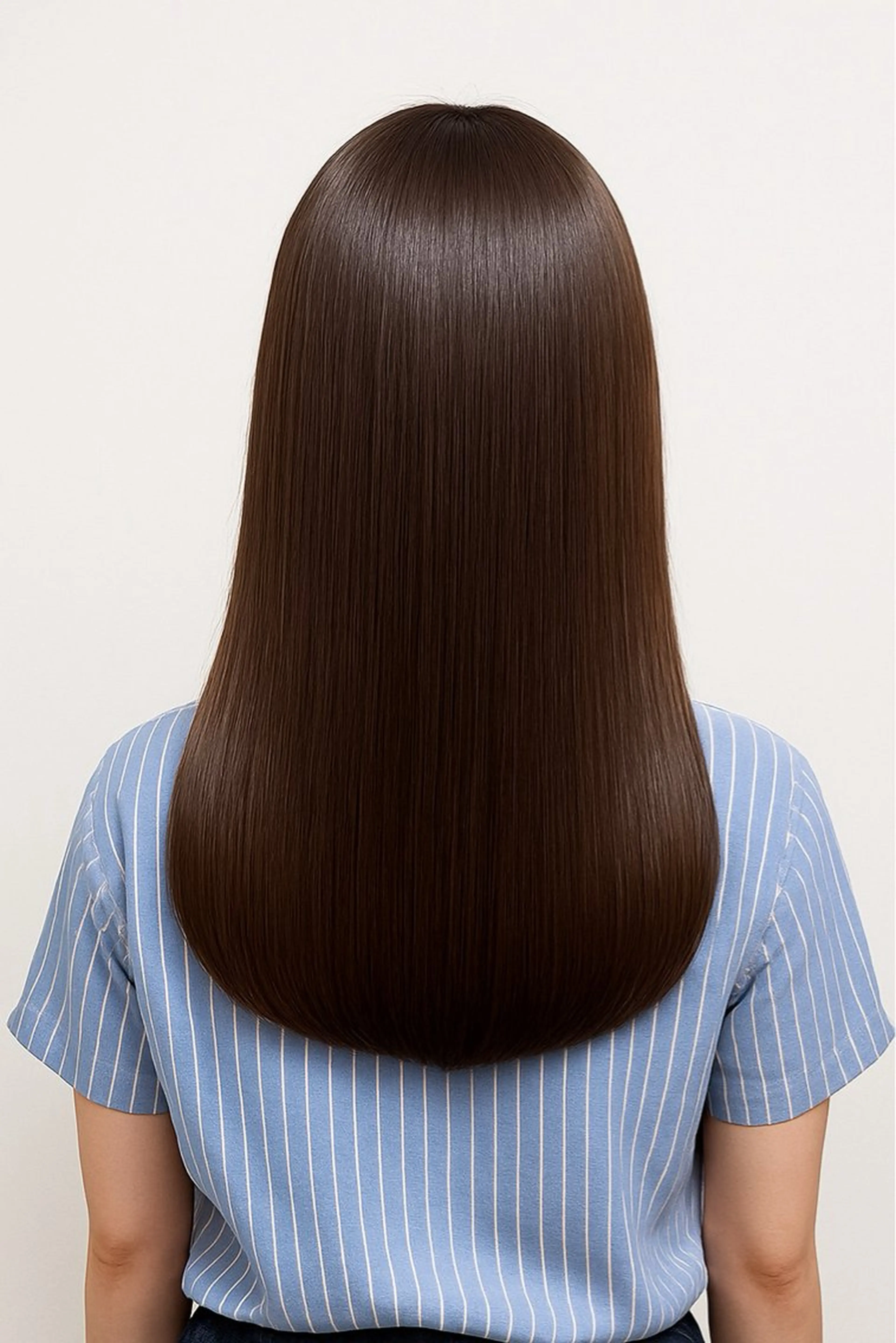 【癖が気になる方に】癖とボリュームを抑える艶髪ストレートの写真