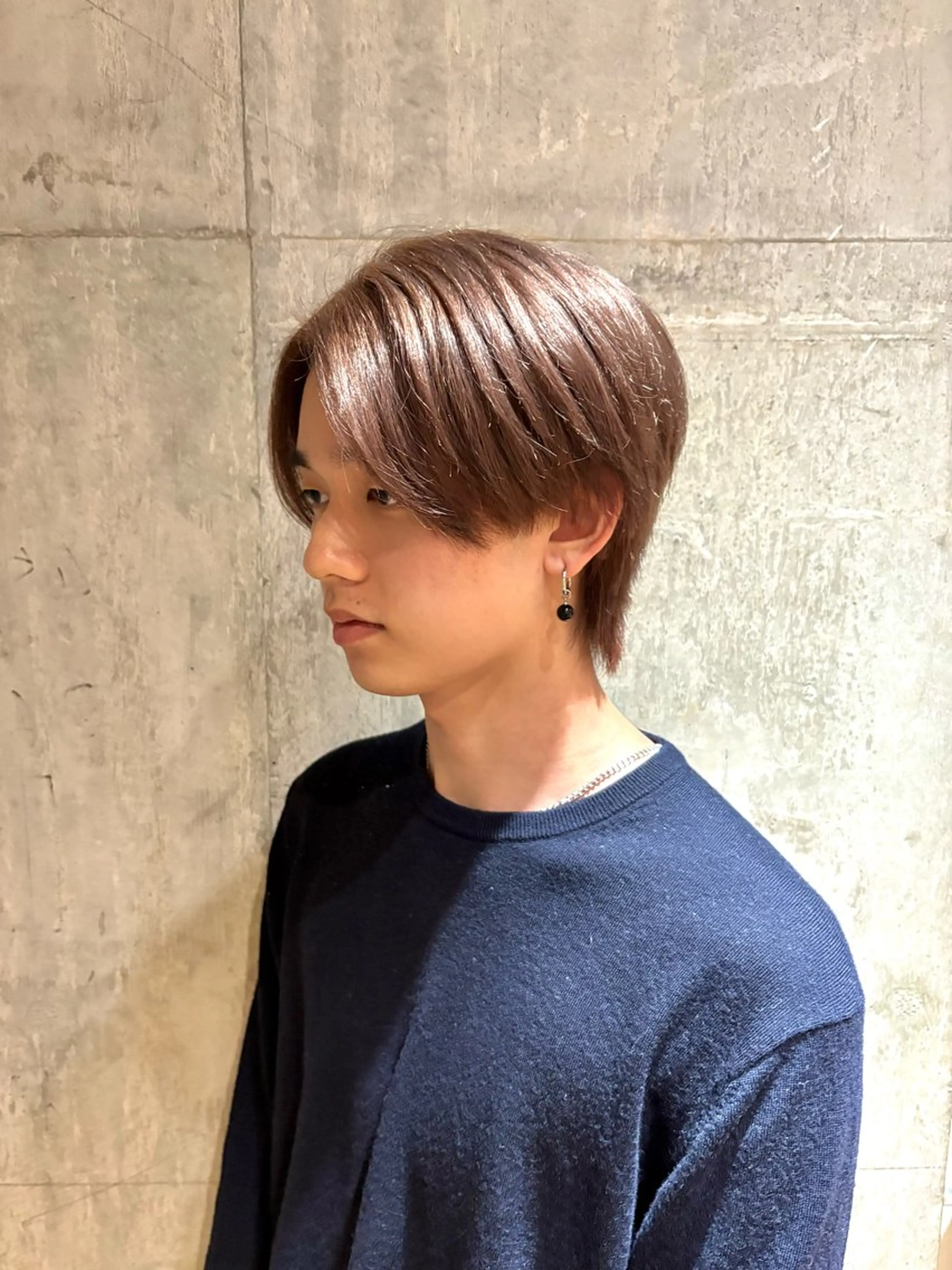 ショート ヘアカラー 🔥メンズ特化🔥 ハイトーン/RUKIのヘアスタイル