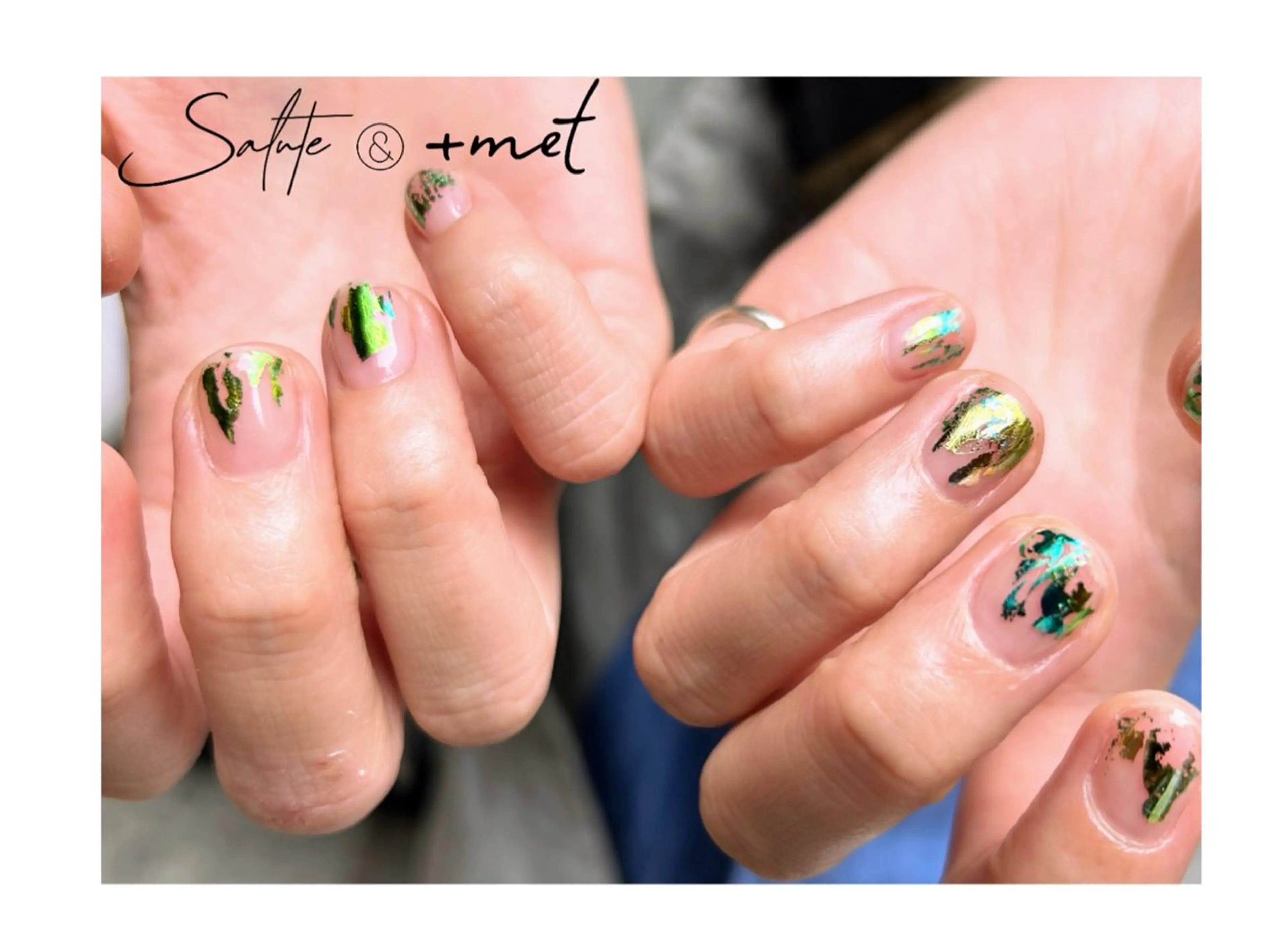 ネイル アートネイル ジェルネイル キラキラネイル ショートネイル シンプルネイル ハンドネイル 渋谷 怜奈のネイルデザイン