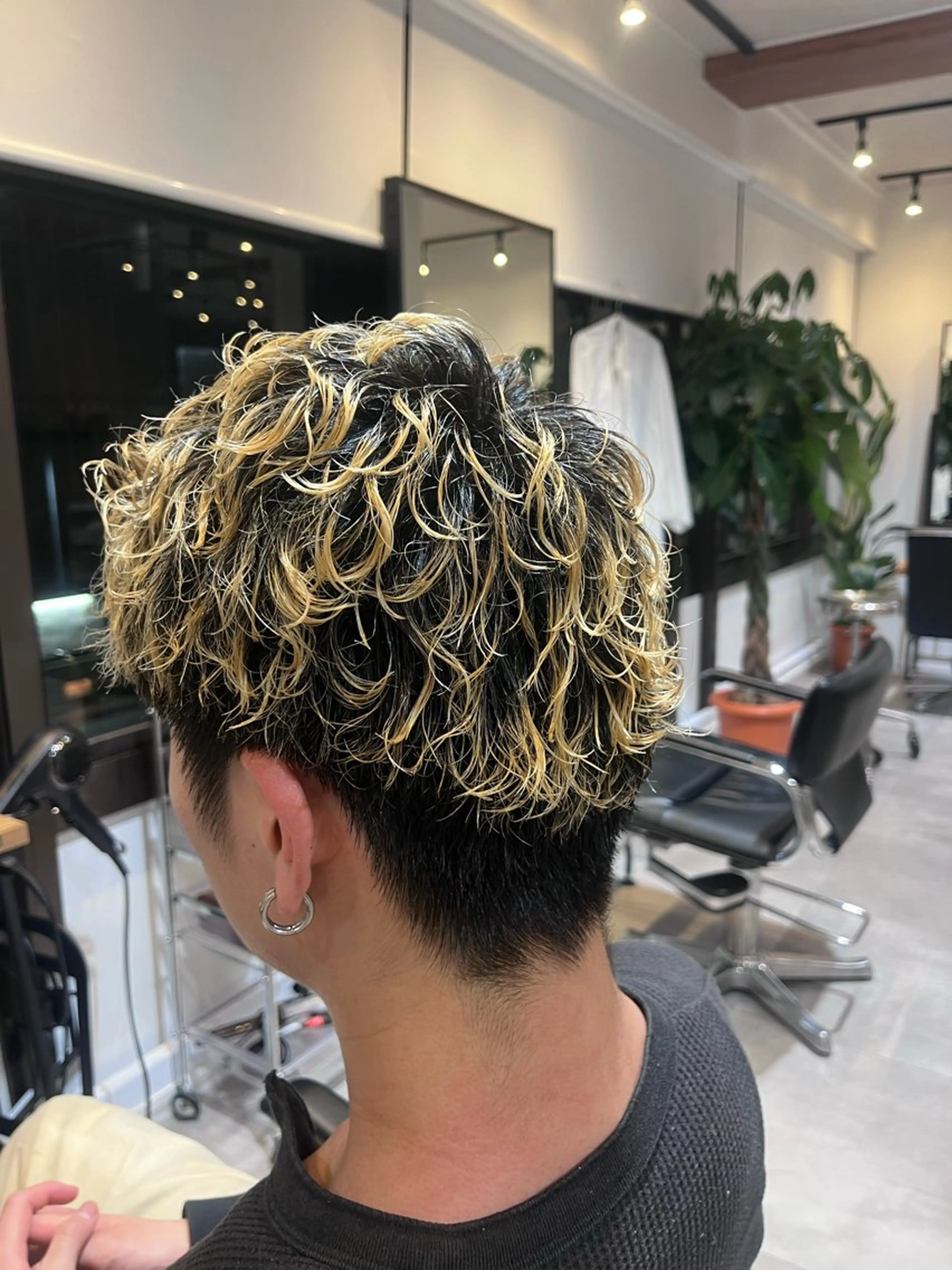 ショート パーマ メンズ カット パーマ fifth/シン🌿 透明感カラー/パーマのヘアスタイル