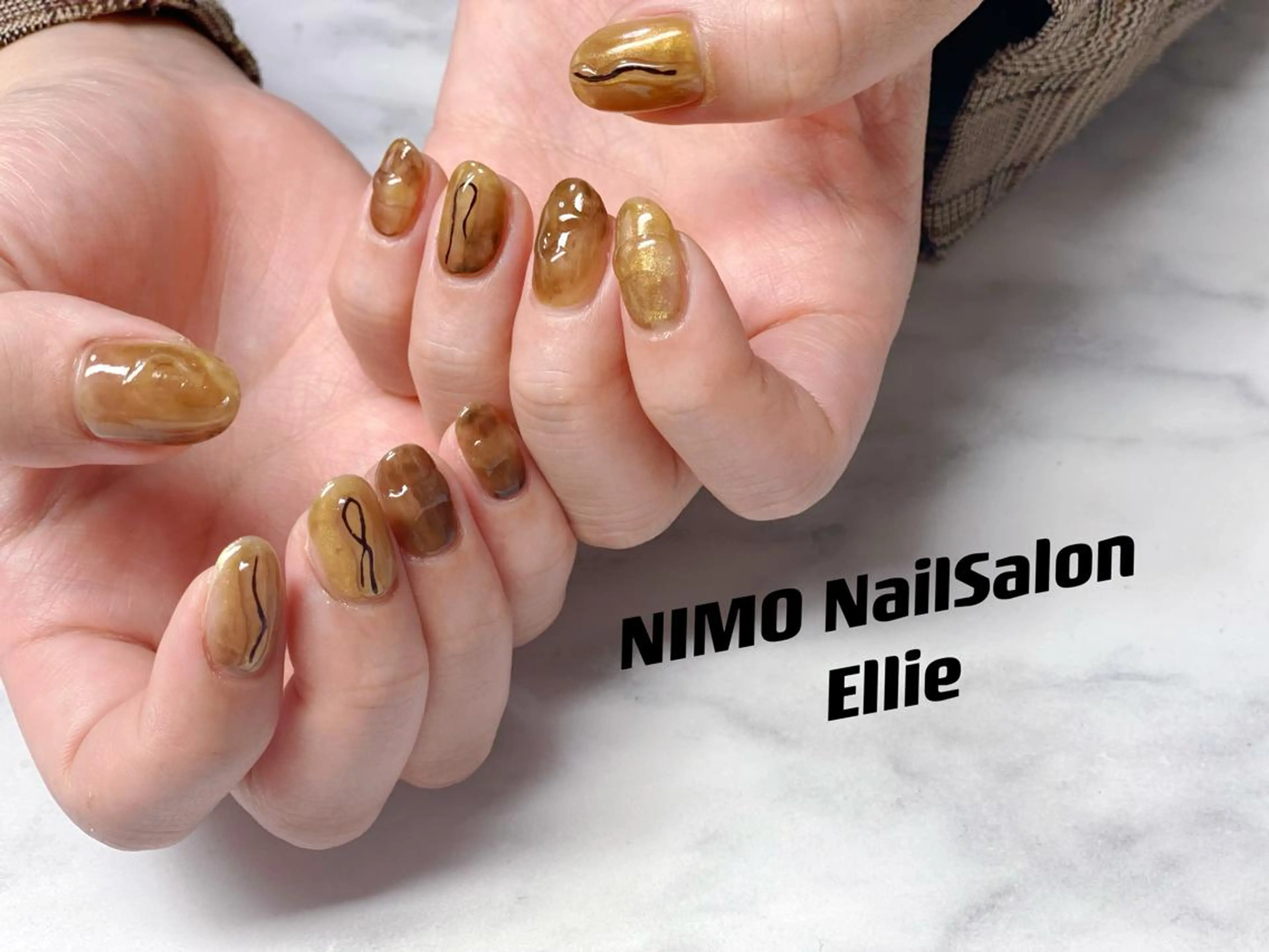 ネイル ハンドネイル ハンドケア 閨匠ビューティサロン 新橋店♡Ellieのネイルデザイン