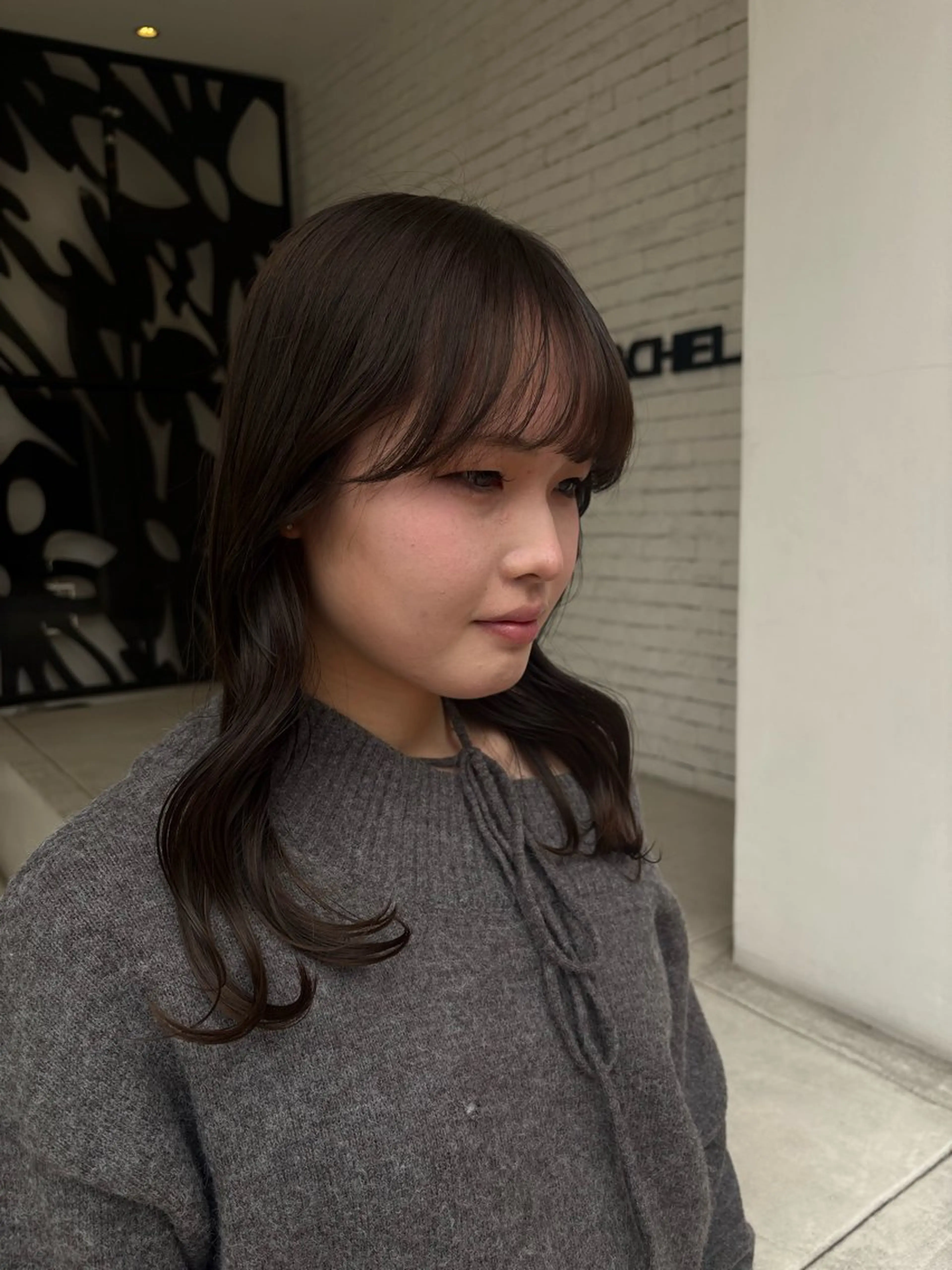 カラー ヘアカラー 玲音/ストレート/ ブリーチ/大阪のヘアスタイル