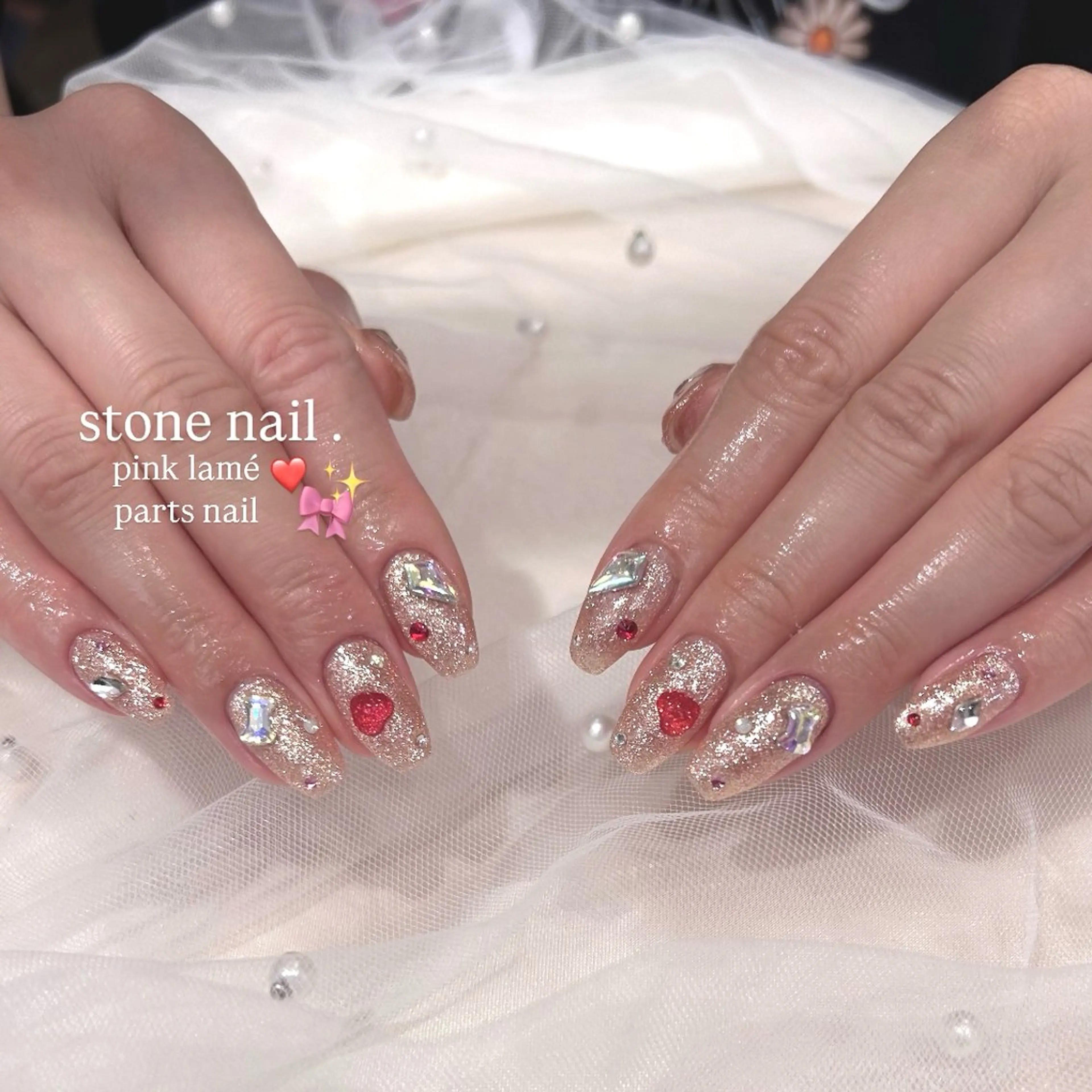 ネイル 長瀬 瑠霞のネイルデザイン