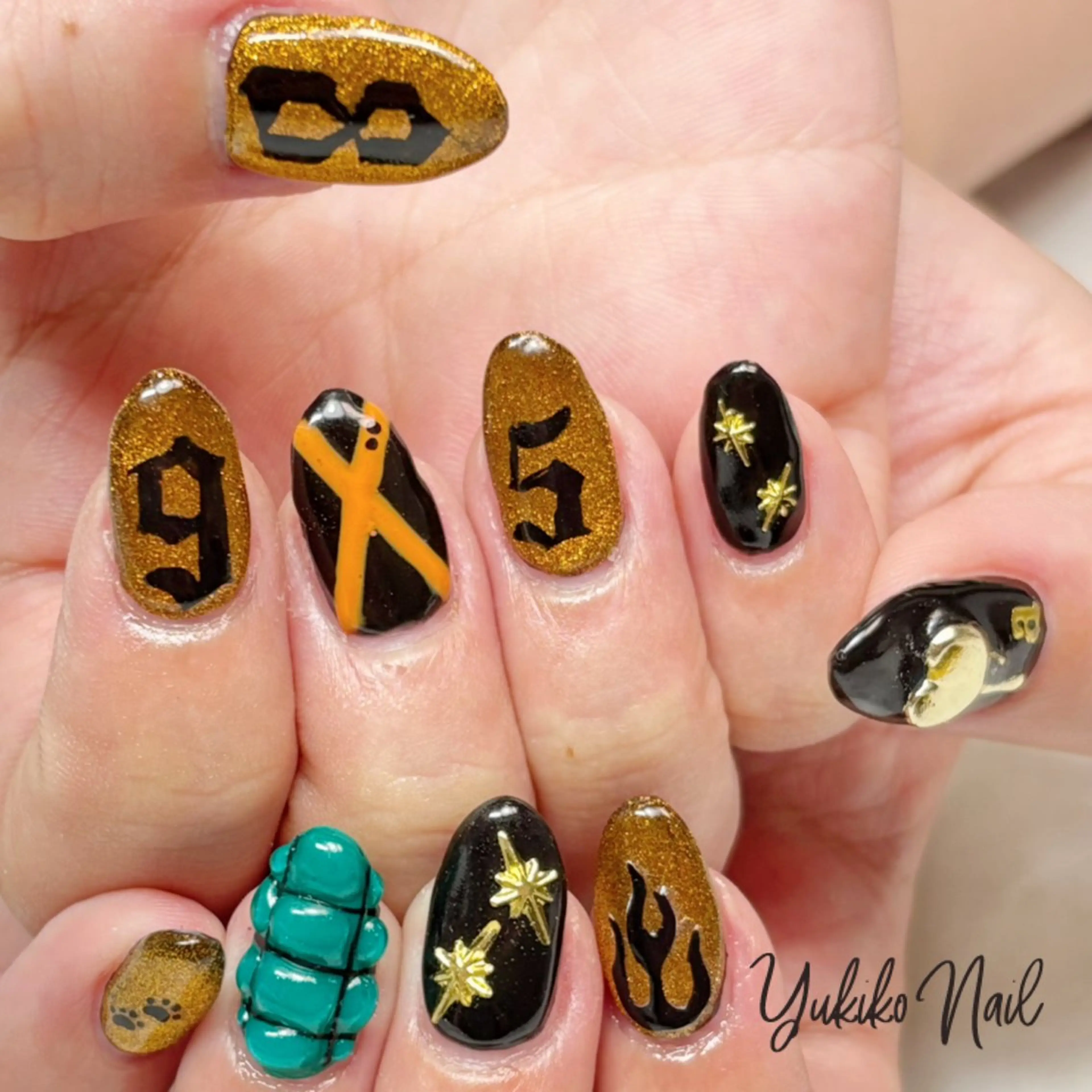 ネイル 持ち込み ハンドネイル ユキコ ネイルのネイルデザイン