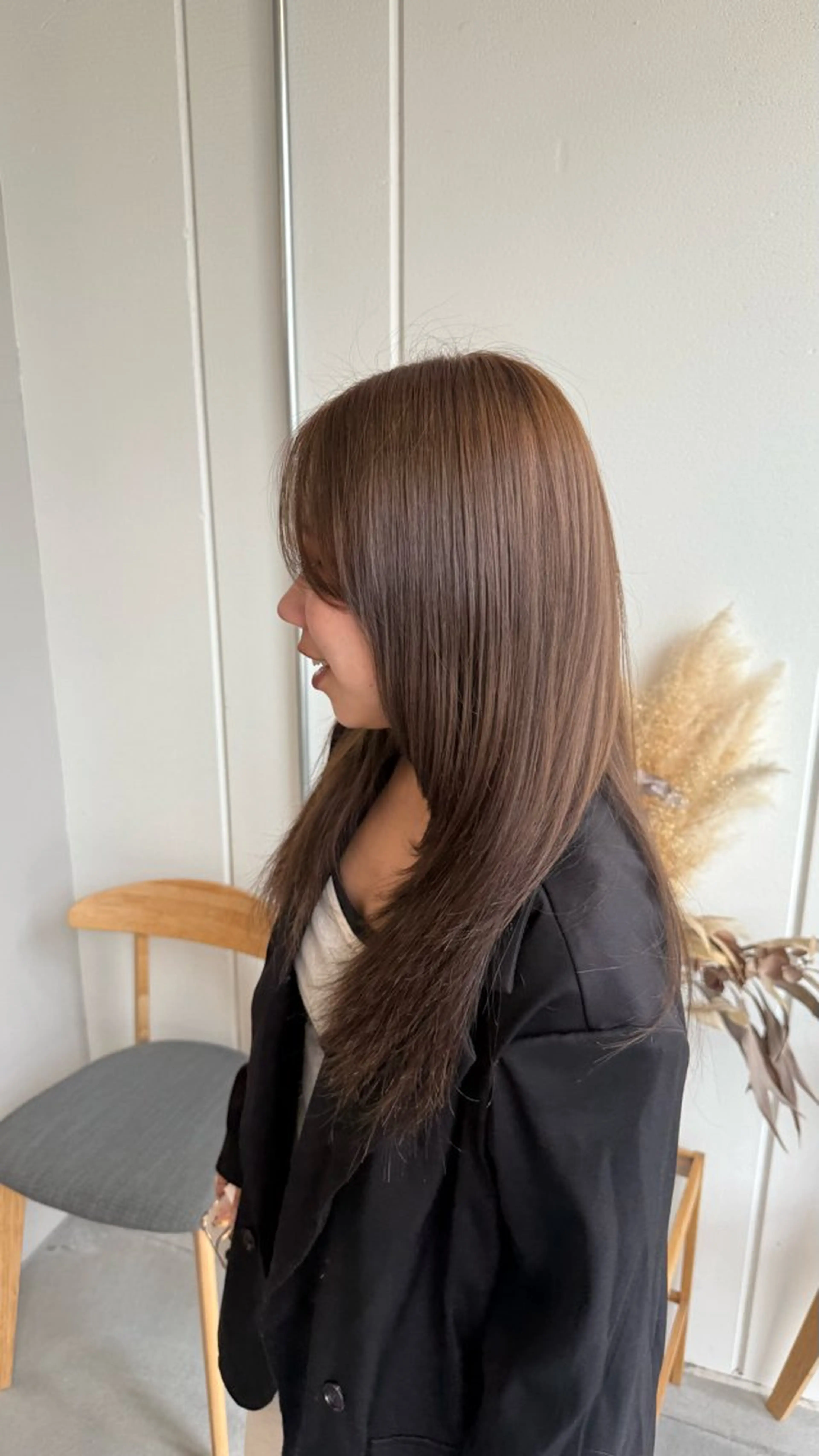 ロング カラー ブラウンカラー ヘアカラー キヨスミ ナツキのヘアスタイル