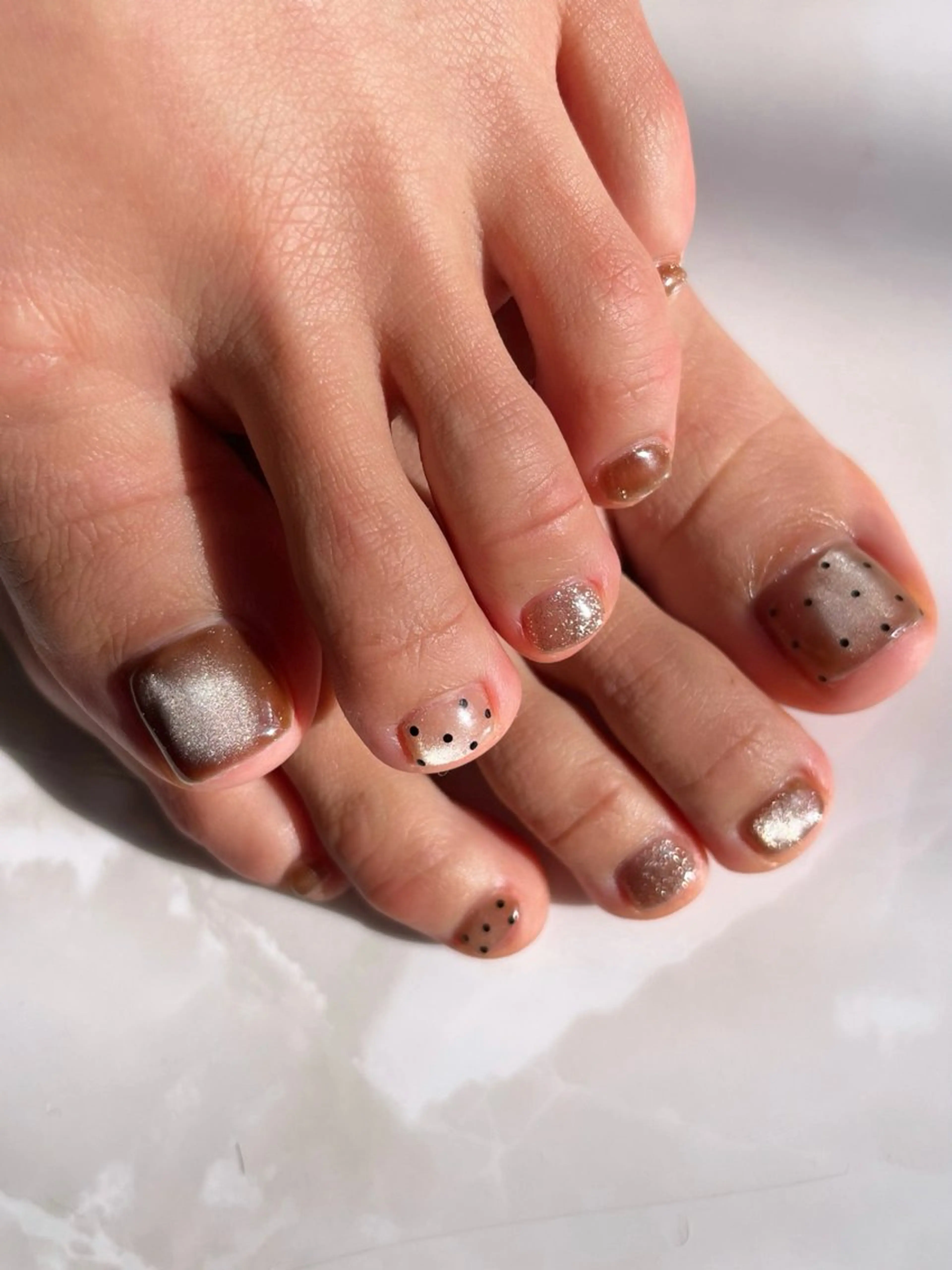 ネイル フットネイル フットネイル chipie yuuのネイルデザイン