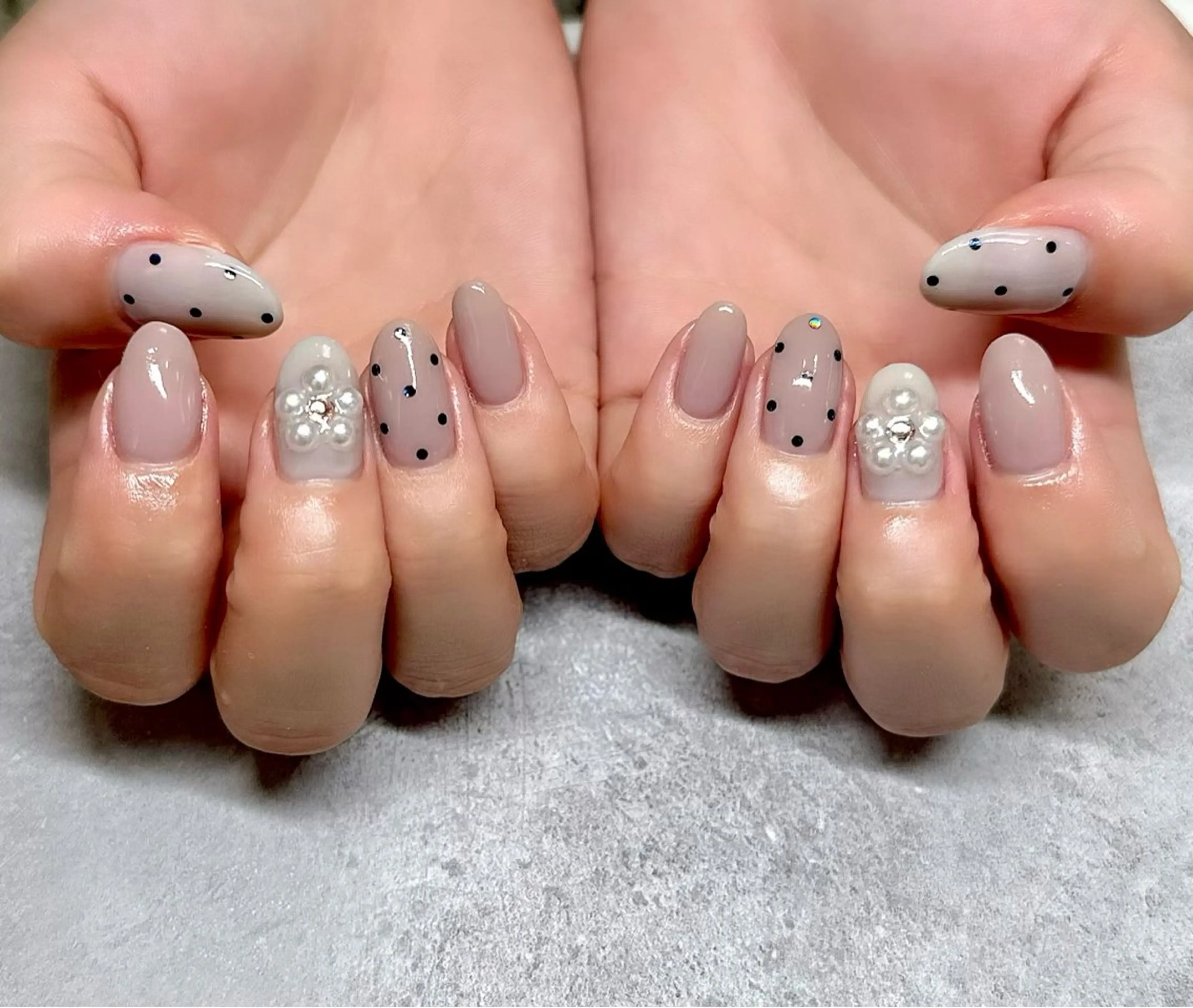 ネイル シンプルネイル ハンドネイル ネイルサロン Ivy.のネイルデザイン