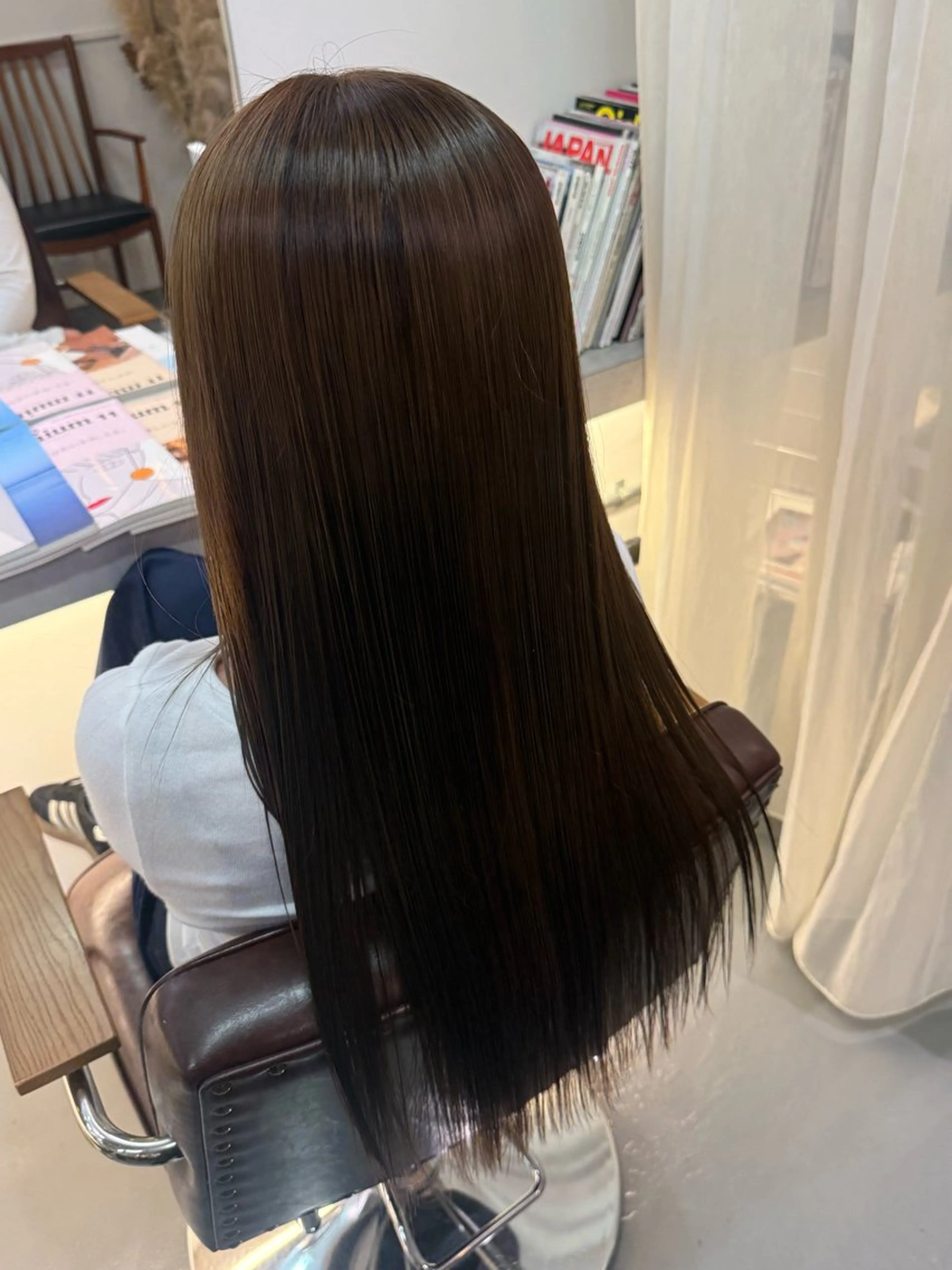 ロング カラー Niina yuzuのヘアスタイル