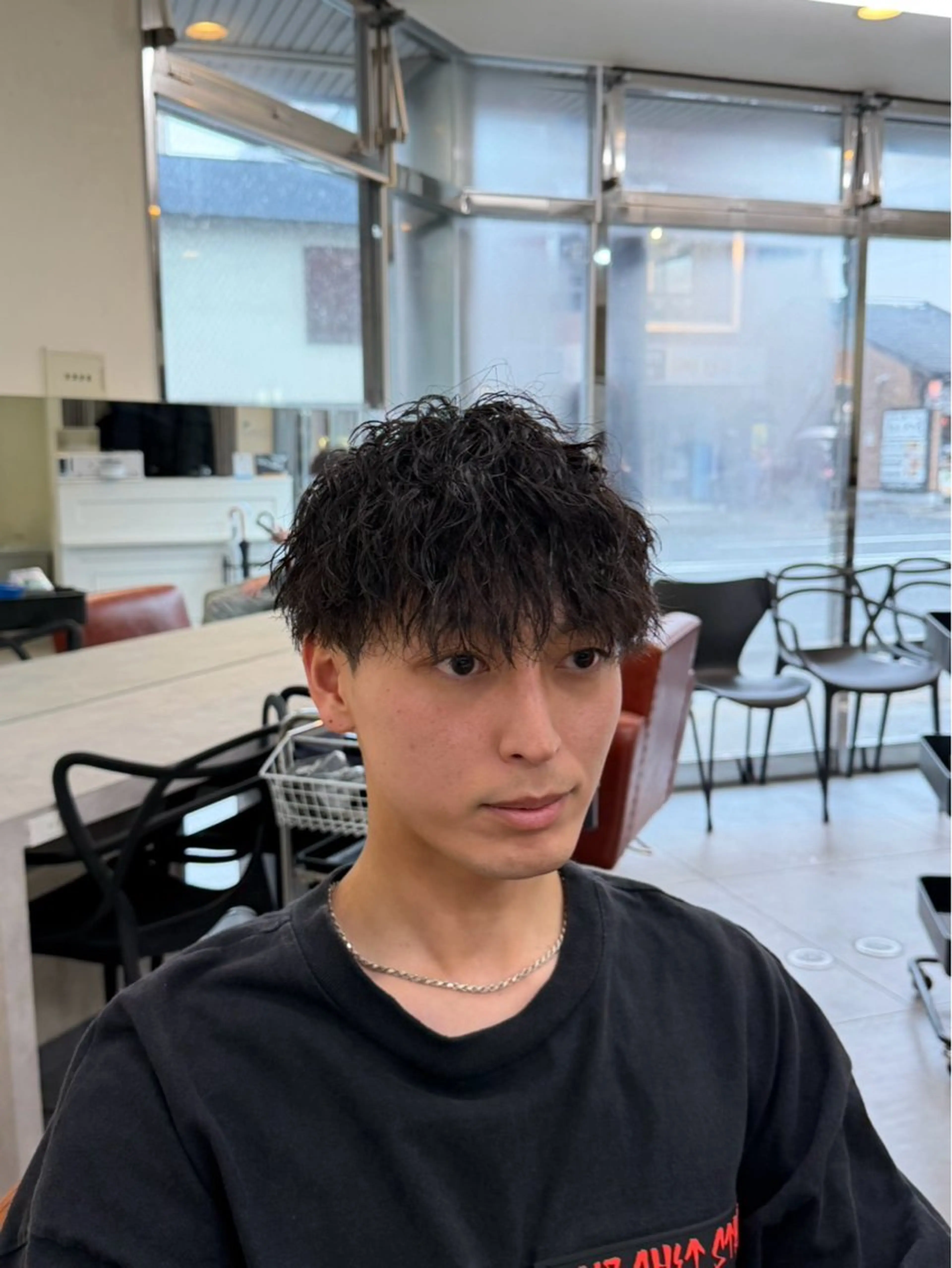メンズ 京都駅メンズサロン マッシュのヘアスタイル