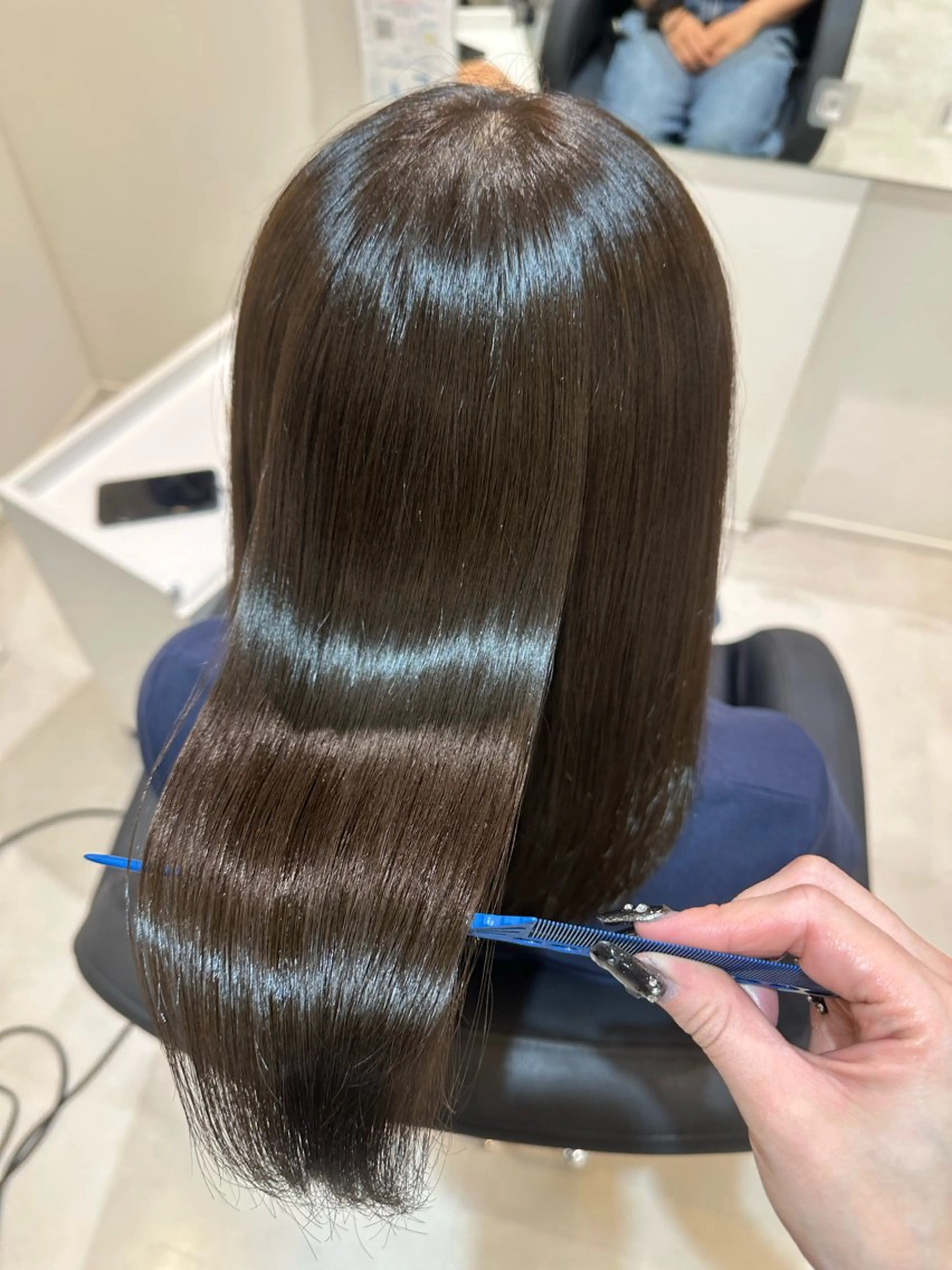 ミディアム Emuest心斎橋 SAKIのヘアスタイル