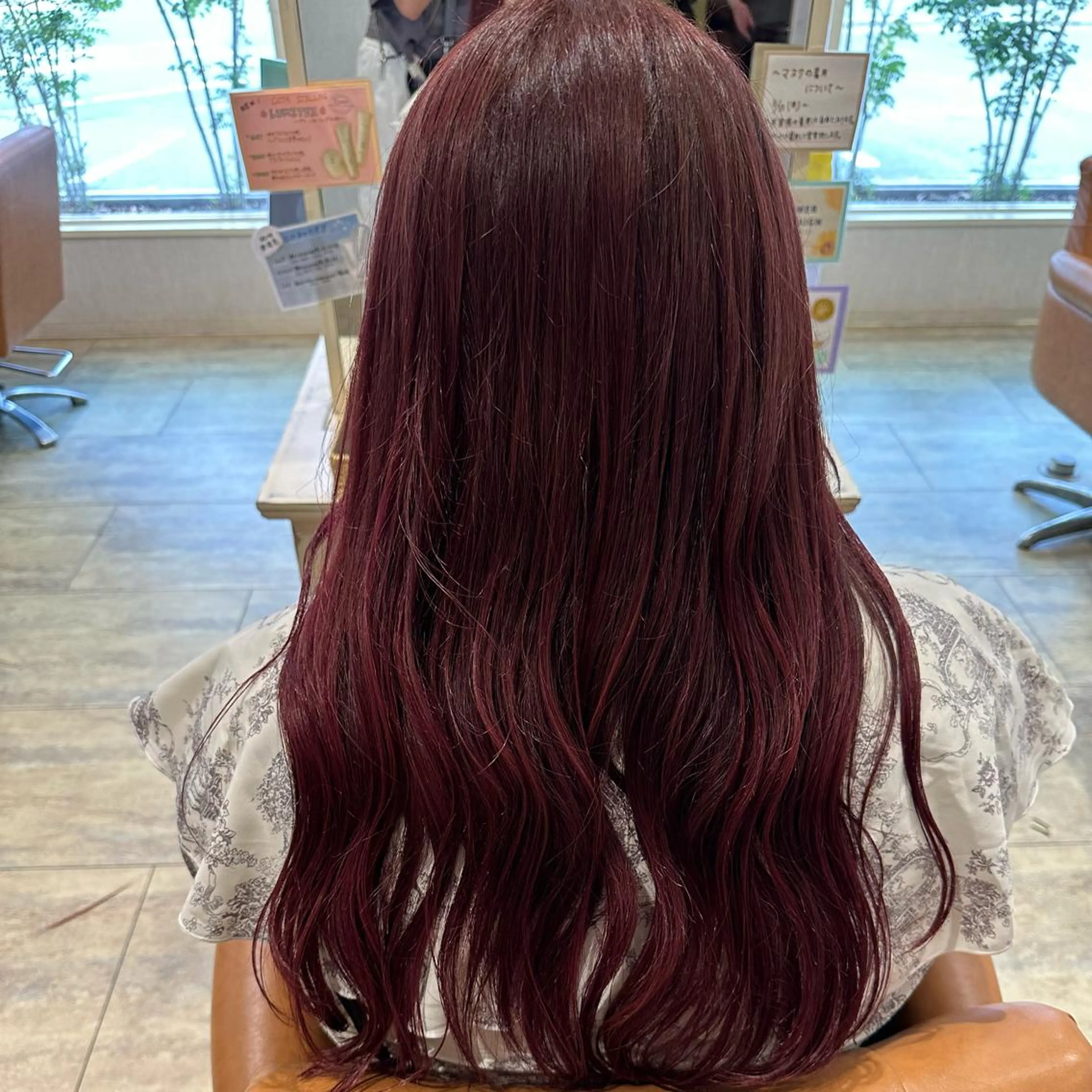 ロング カラー ヘアアレンジ メンズ MIRUKA/ 暖色カラー/ベージュのヘアスタイル