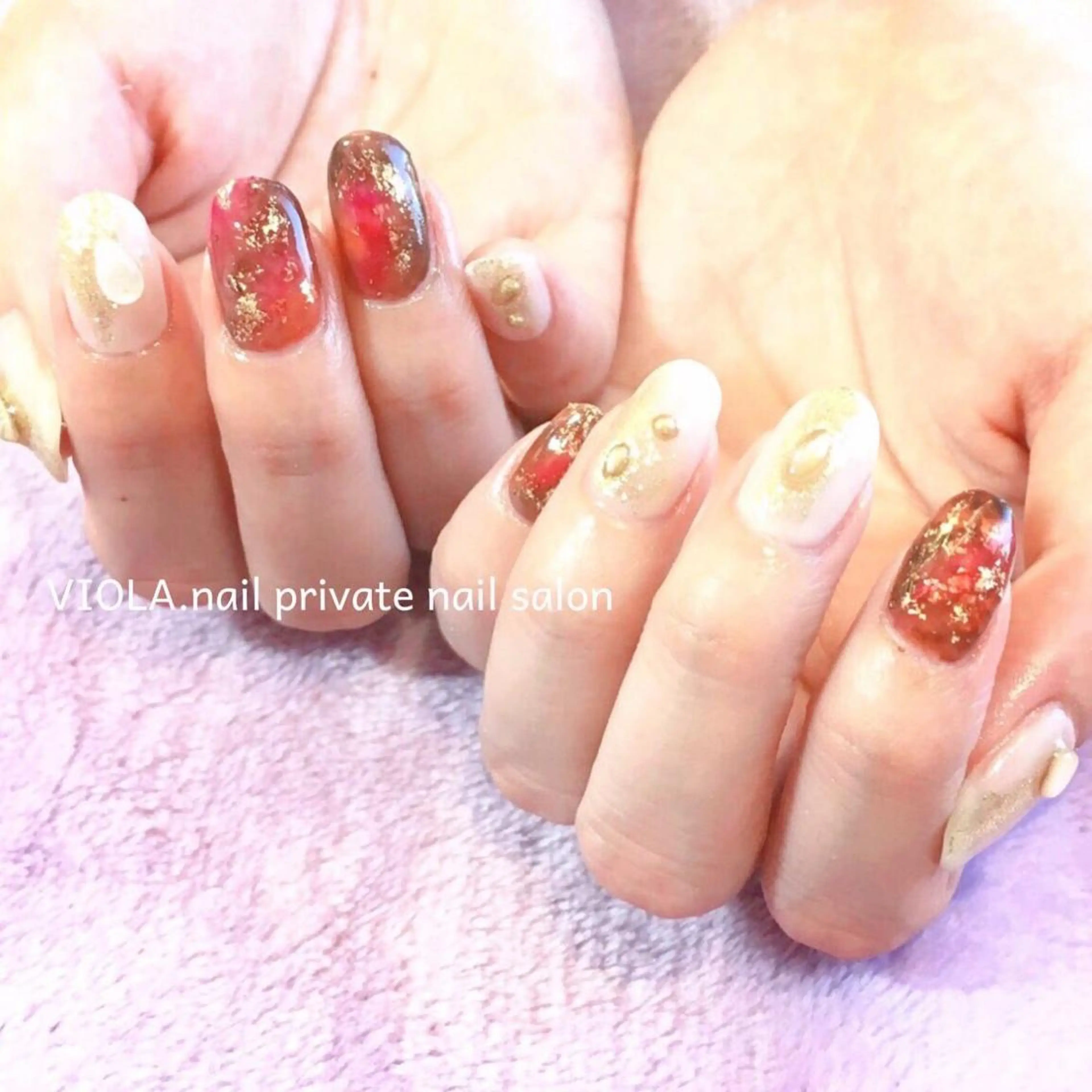 ネイル ハンドネイル VIOLA .nailのネイルデザイン