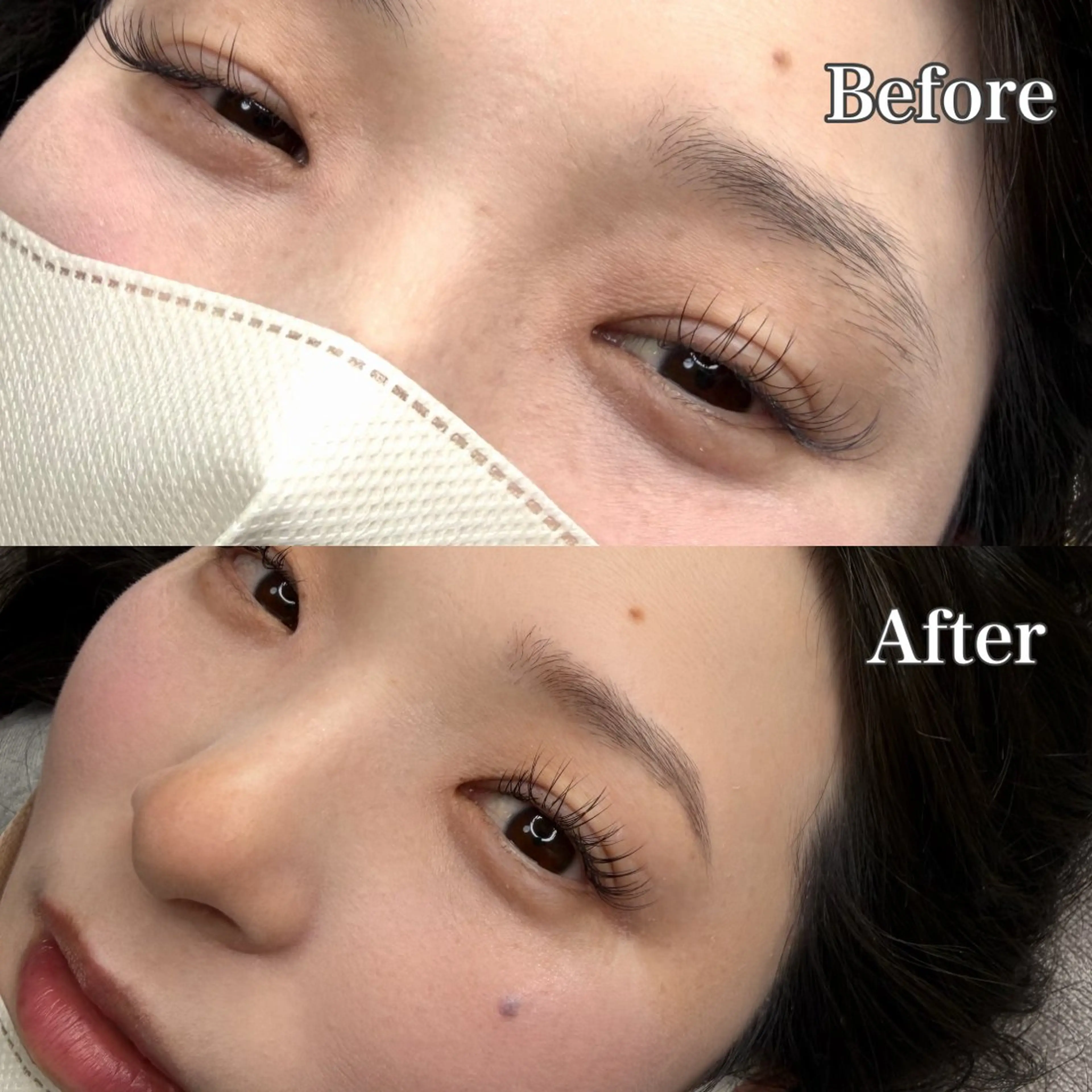 マツエク（100​〜​120）➕眉waxの写真