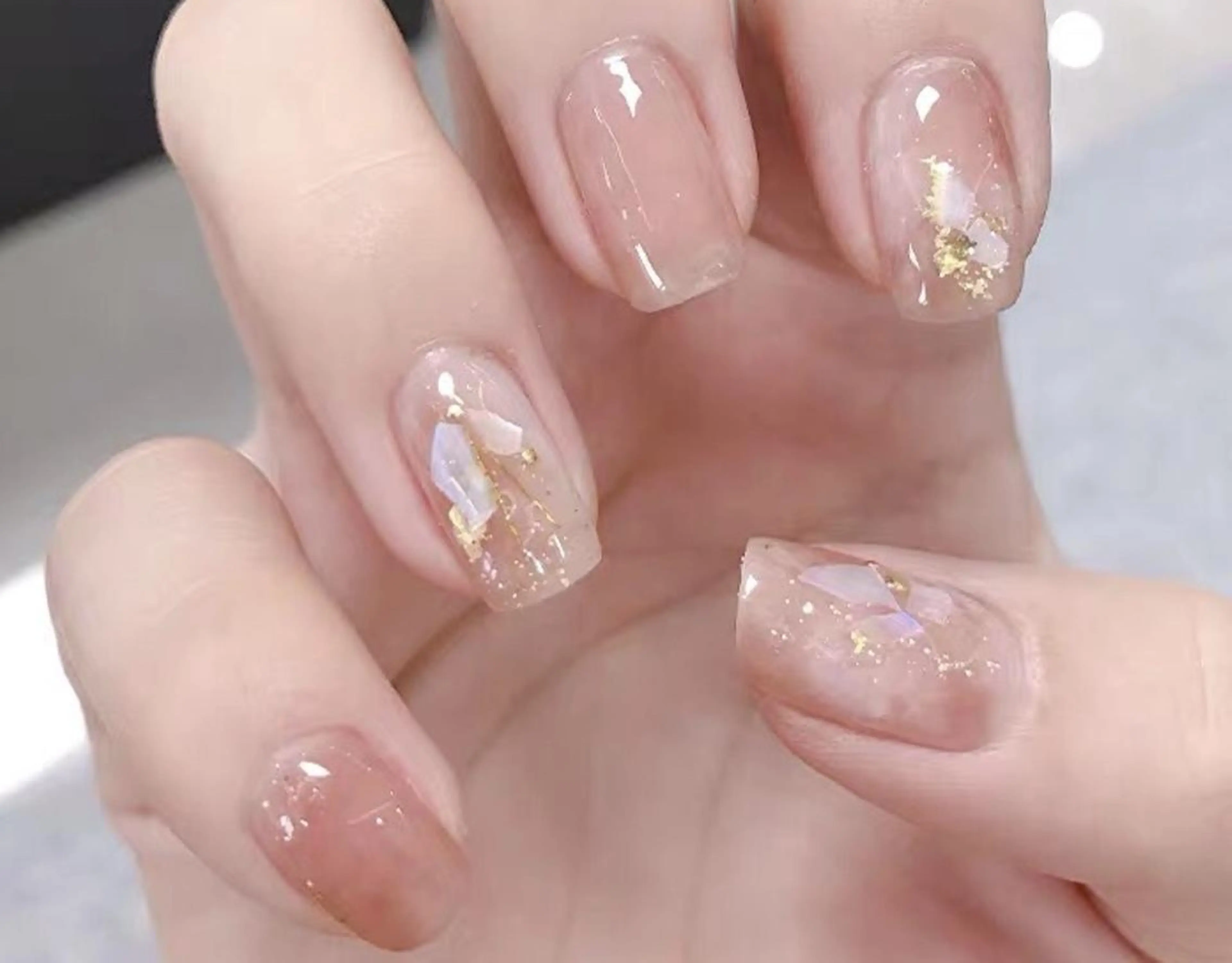 ネイル 春ネイル Cute beauty2のマツエク・マツパデザイン