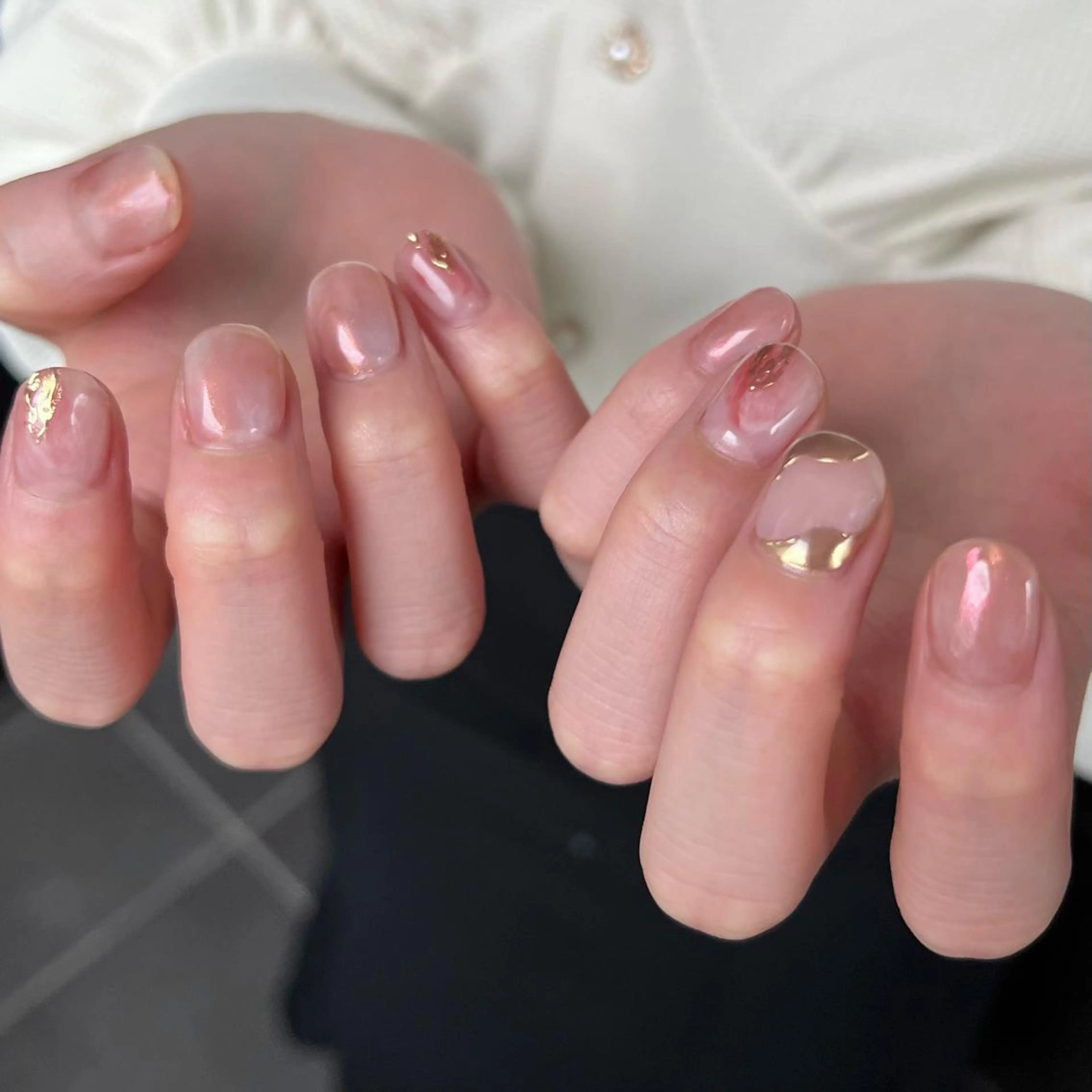 ネイル ハンドネイル nuás nailのネイルデザイン