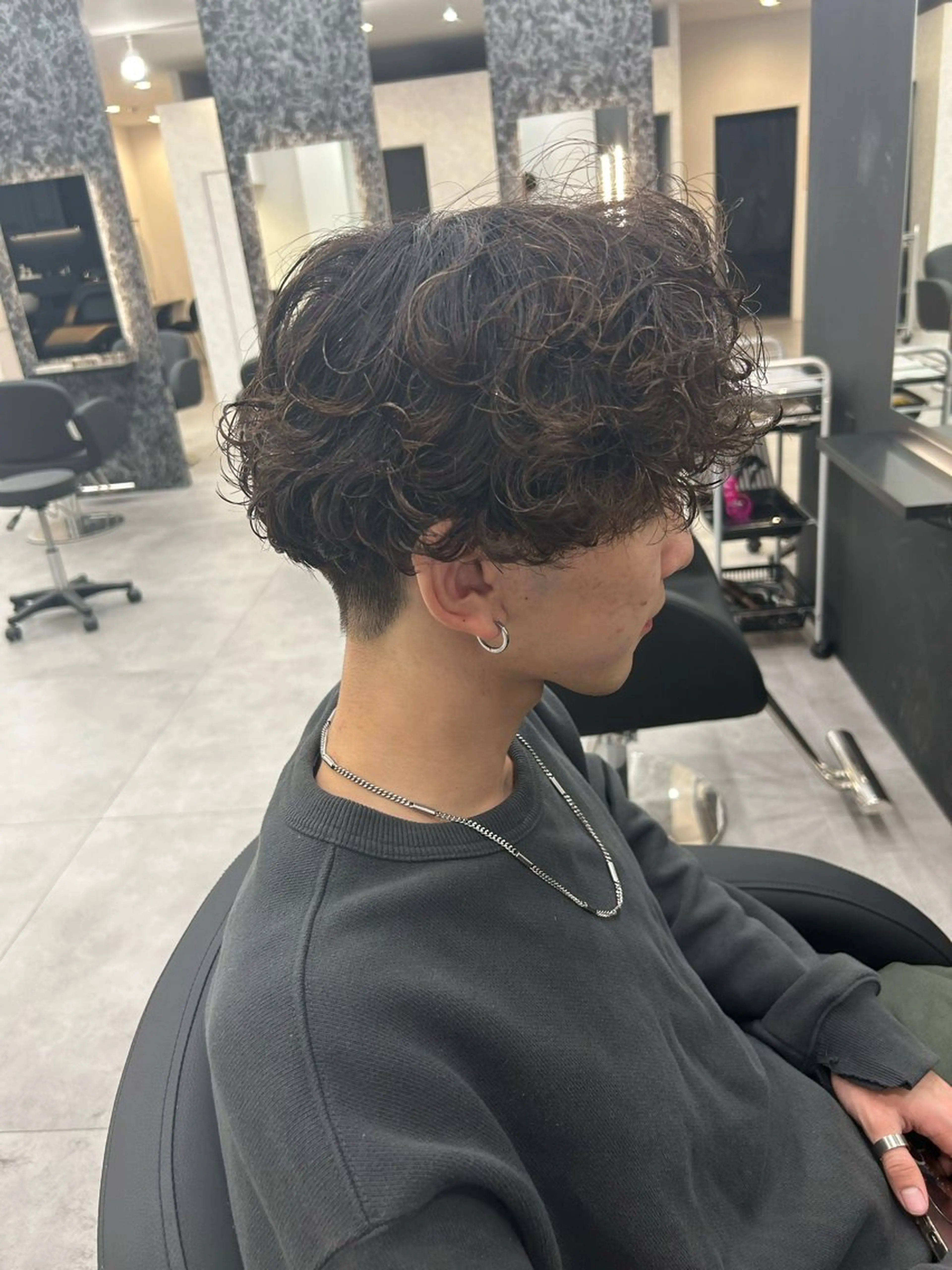メンズ 善財 康葵のヘアスタイル