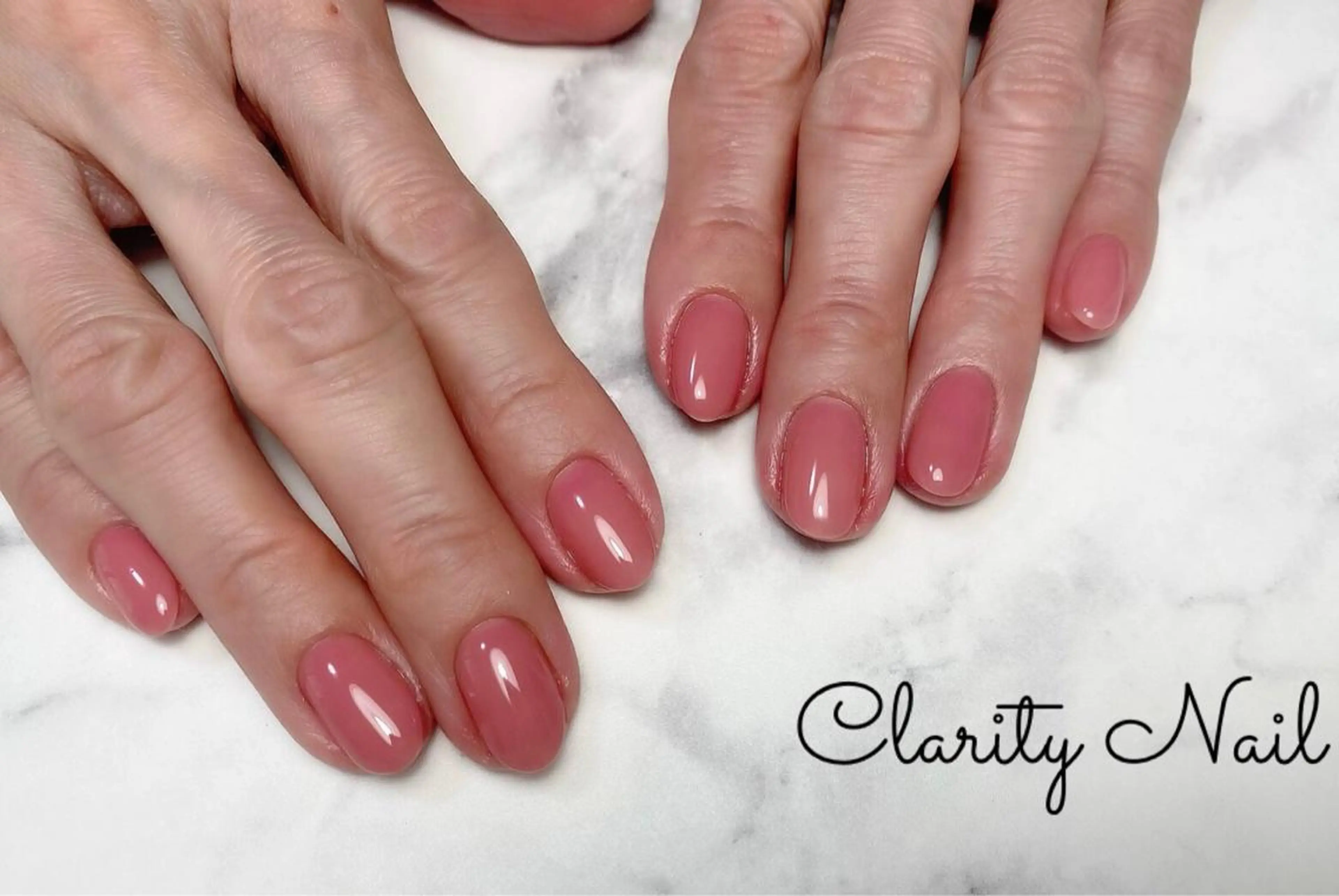 ネイル ワンカラーネイル ハンドネイル Clarity Nailのネイルデザイン