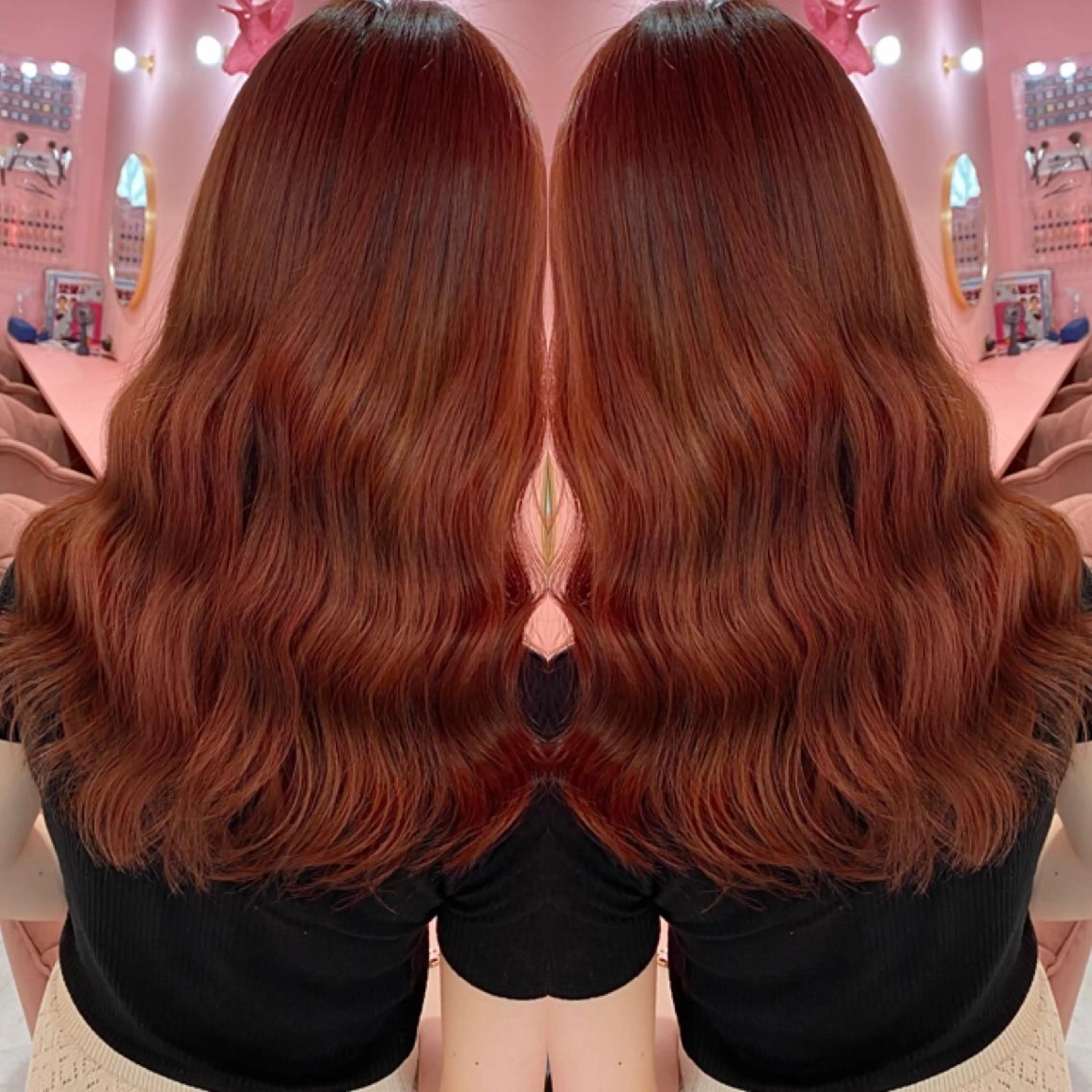 ロング カラー カット ヘアカラー トリートメント ヘアセット wehlen【ヴェーレン】所属・プル艶職人/ にしものヘアスタイル