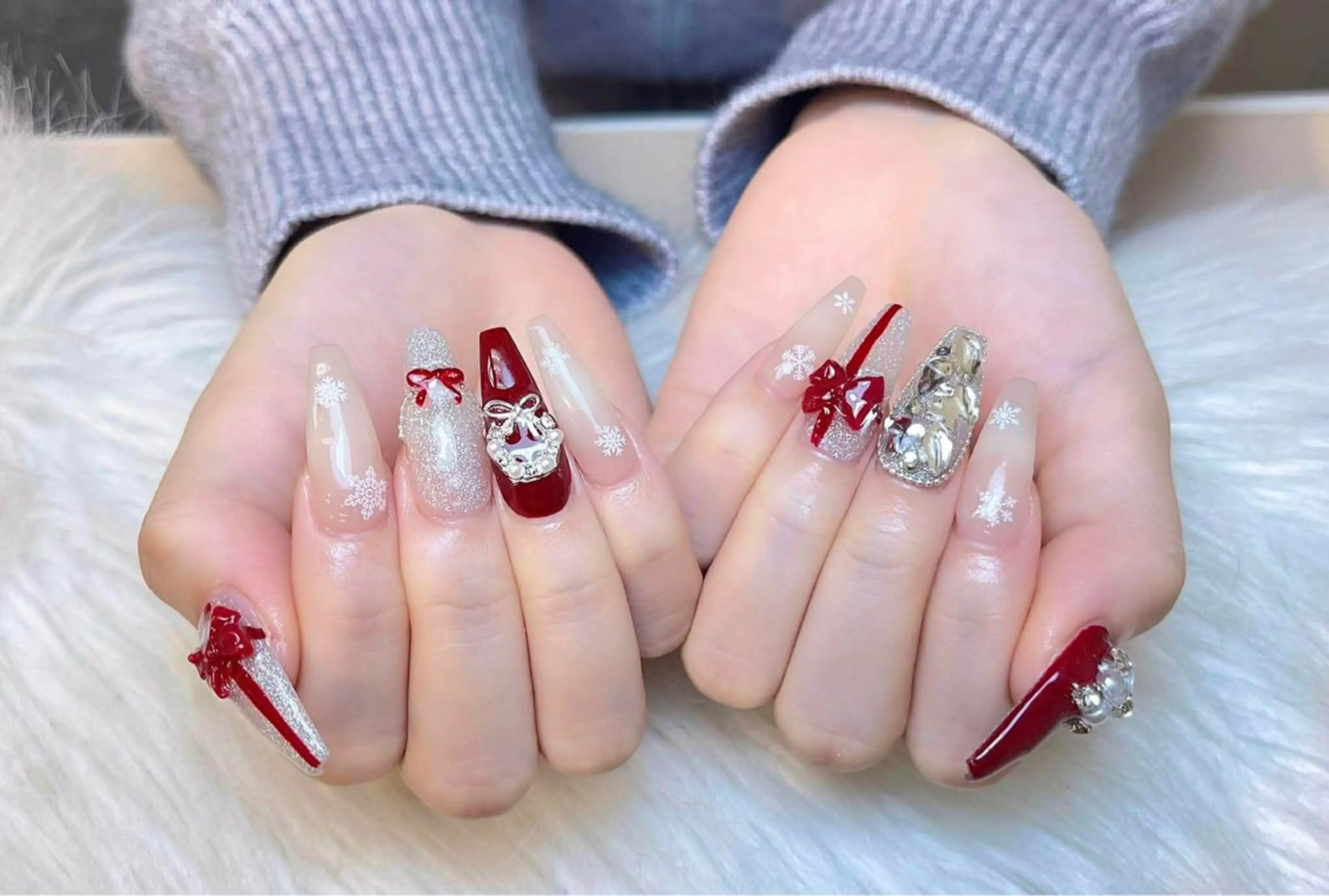 ネイル アートネイル 成人式 ジェルネイル ニュアンスネイル 夏ネイル ハンドネイル Jenn Nail Salonのネイルデザイン