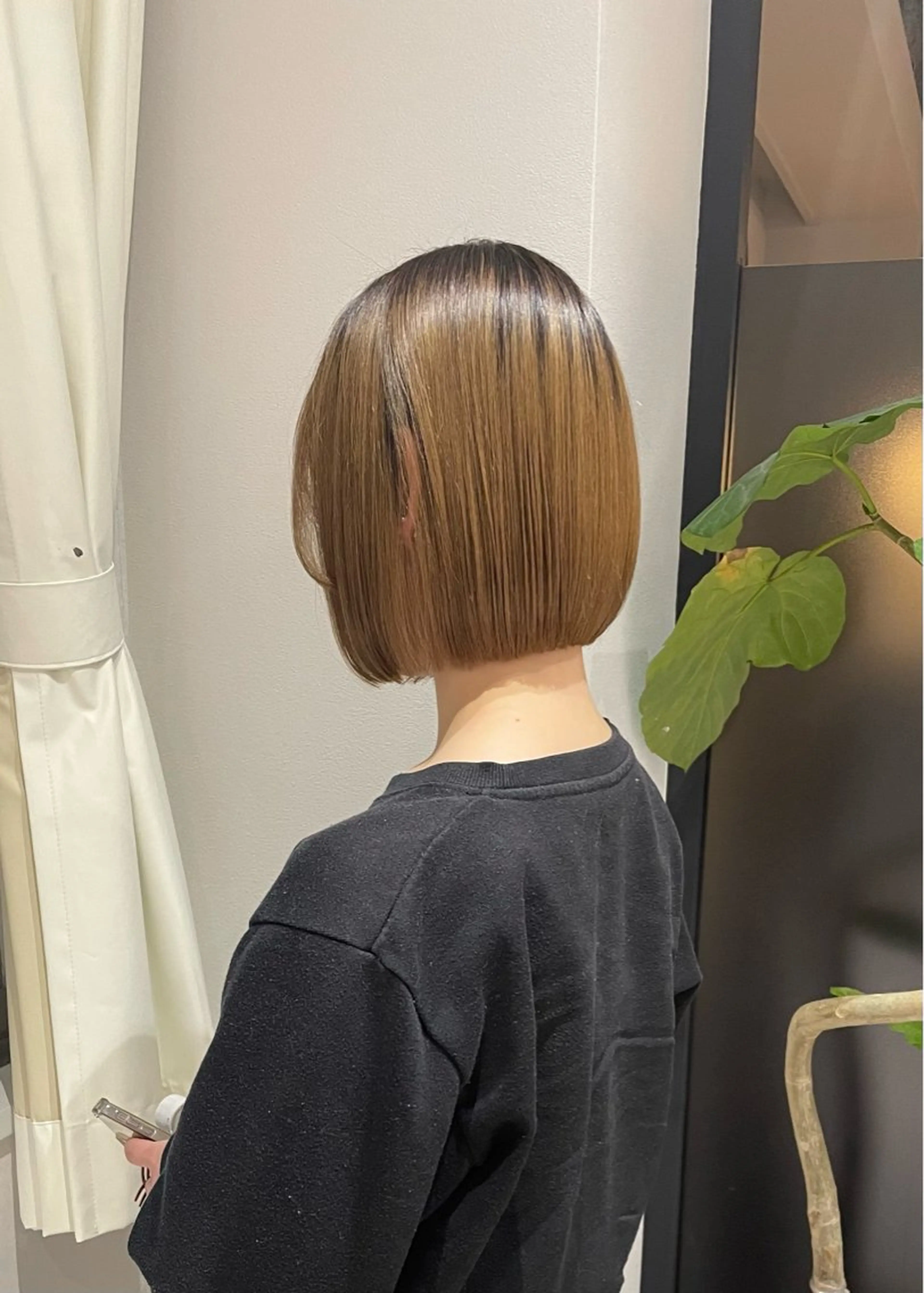 ショート ボブ カット トリートメント 💝ブリーチ ショート/れい💝のヘアスタイル