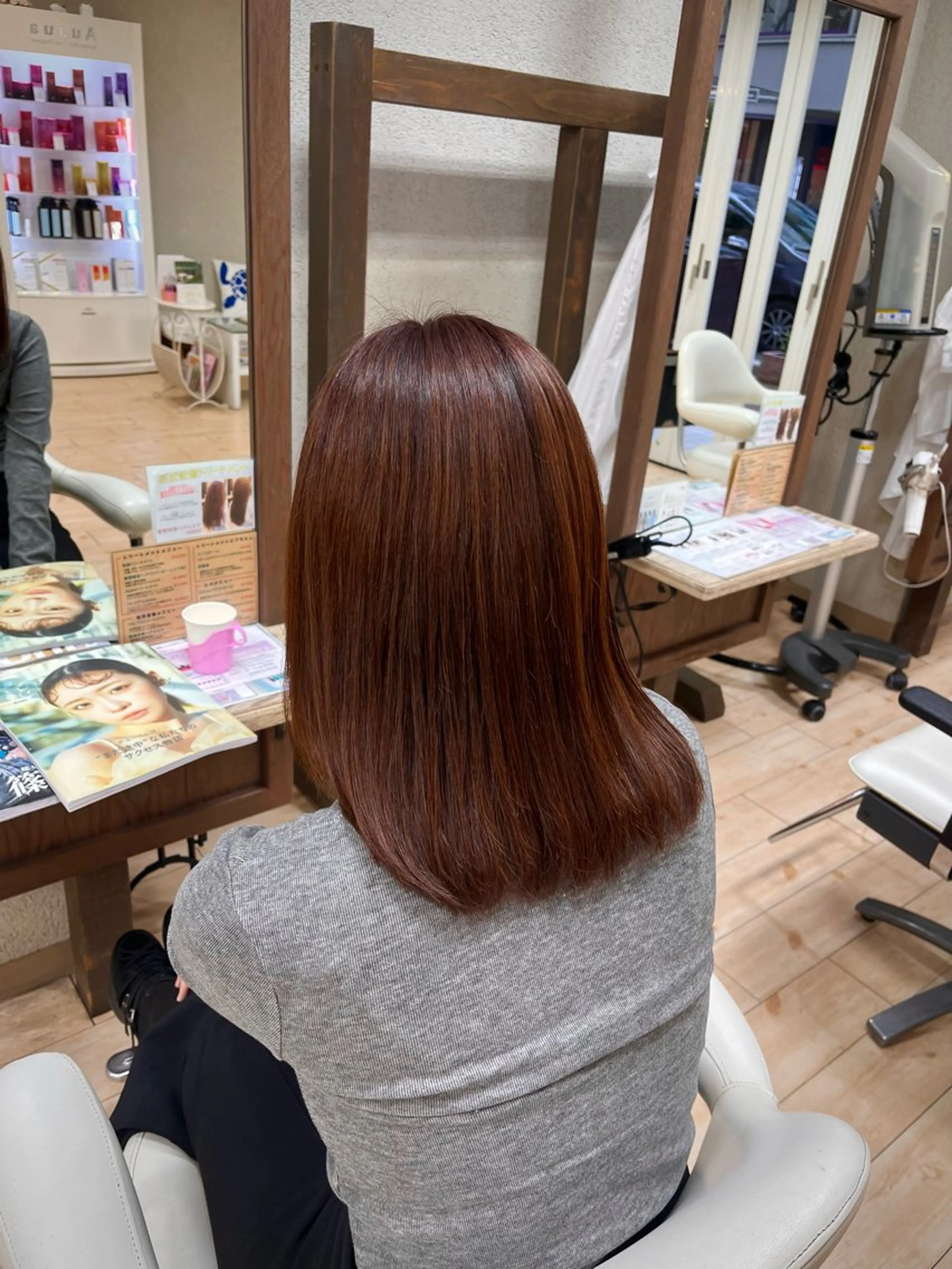 艶カラー ➕ 質感トリートメントᥫᩣ ̖́-の写真