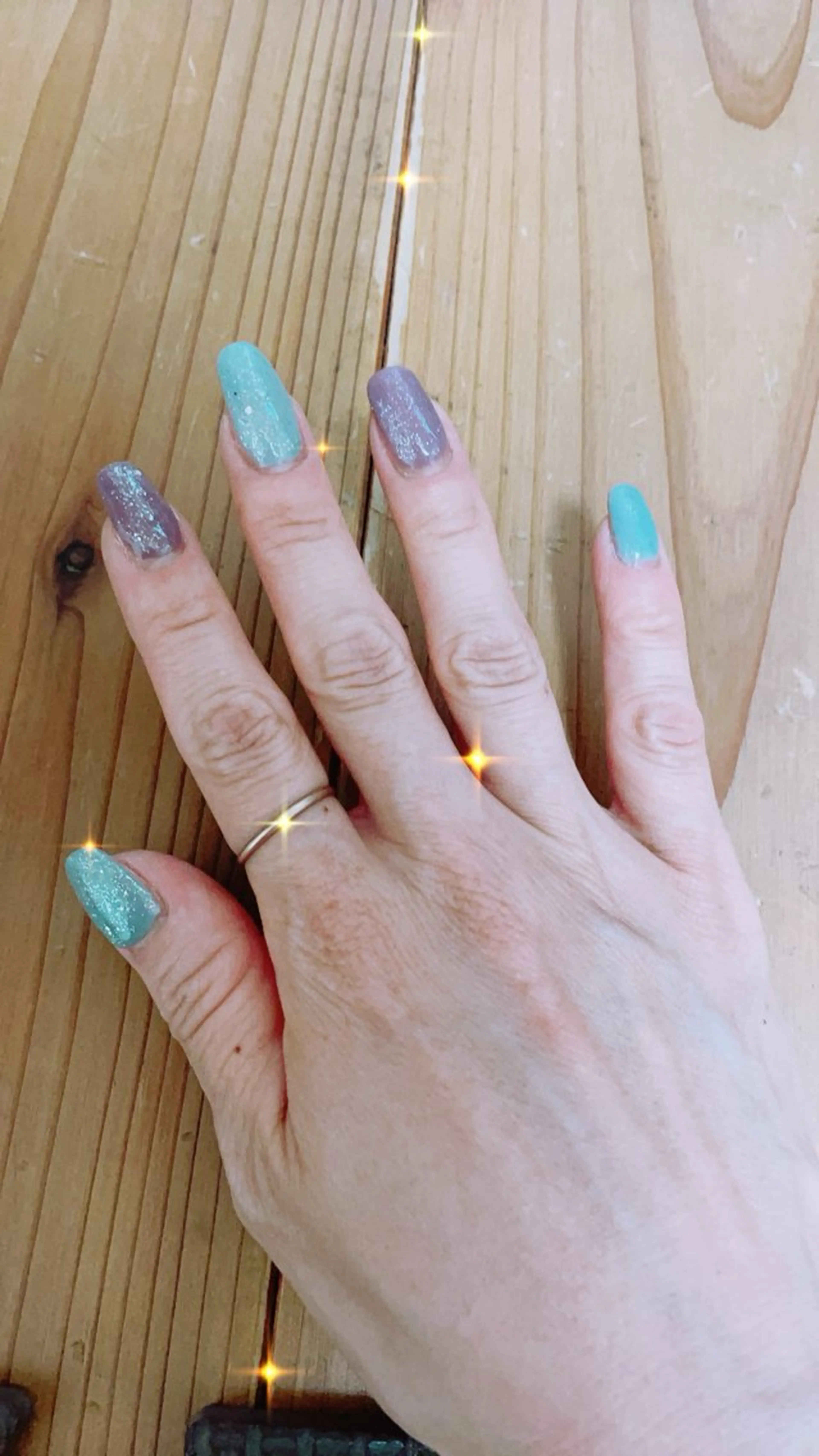 ネイル ラメ(グリッター) ワンカラーネイル ネイルtoまつげ sariiのマツエク・マツパデザイン