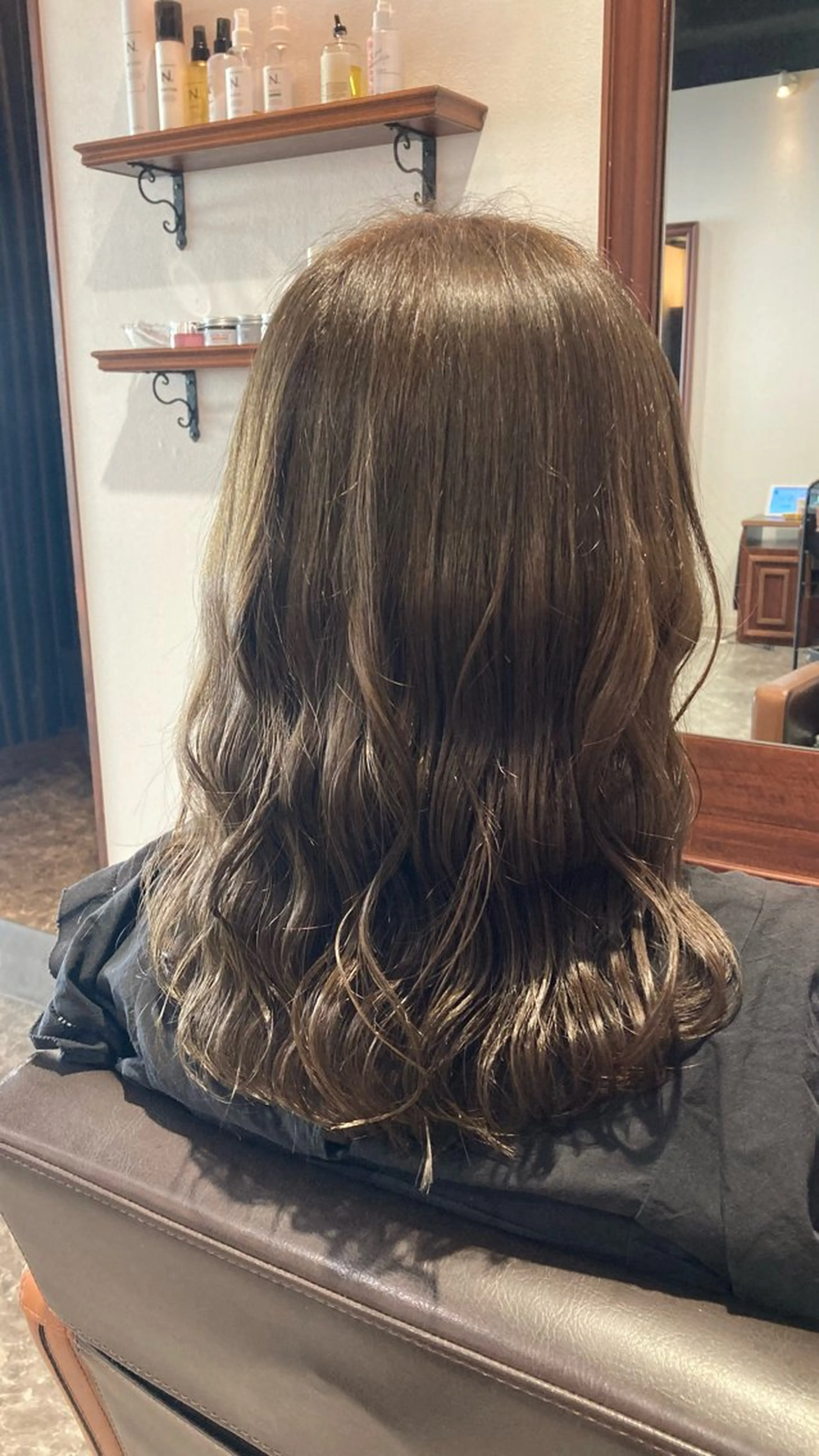 ミディアム カラー ヘアアレンジ 🐺ﾅｶﾑﾗ ﾓﾓｶのヘアスタイル