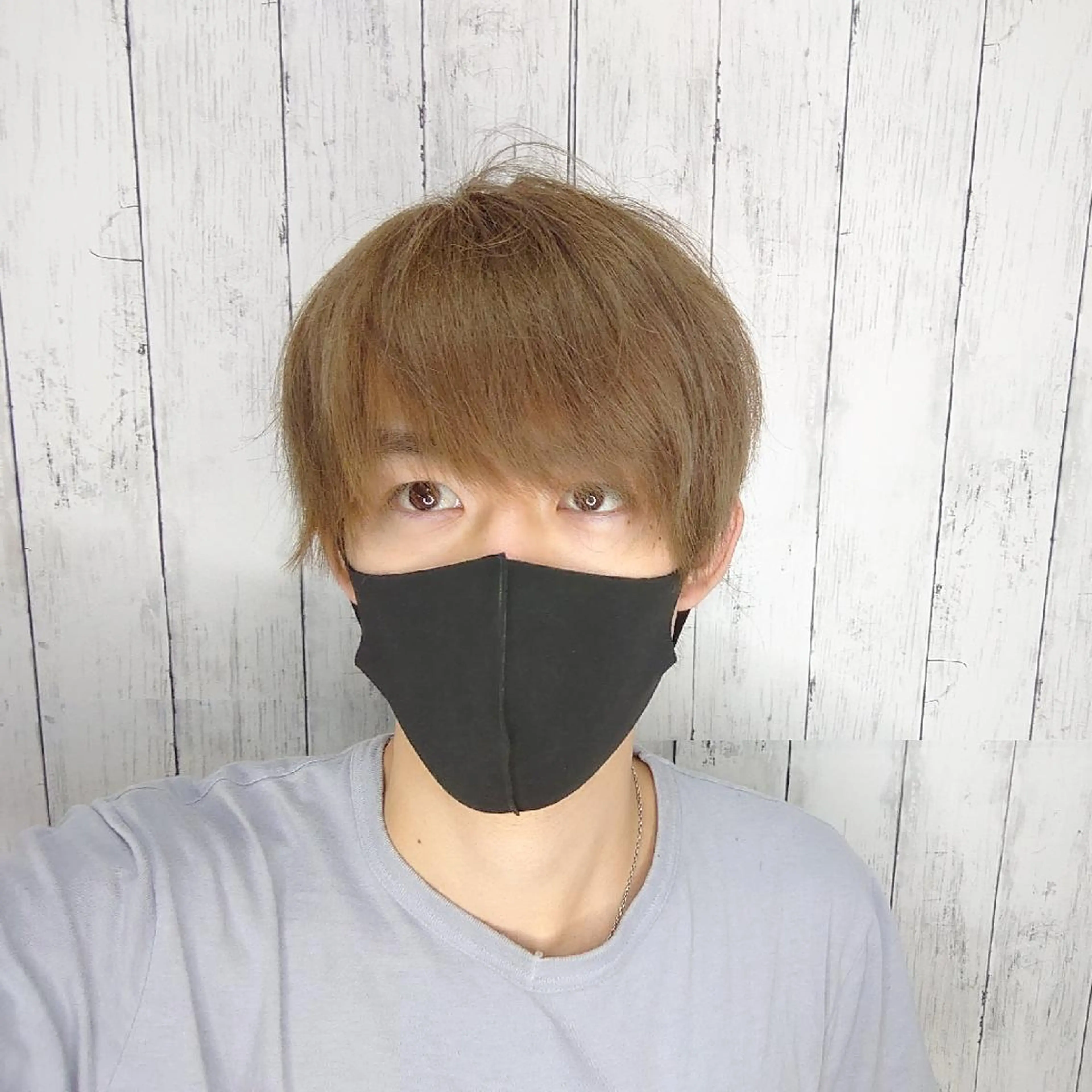 メンズ ショート カラー マッシュ イルミナカラー ☆ shotaのヘアスタイル