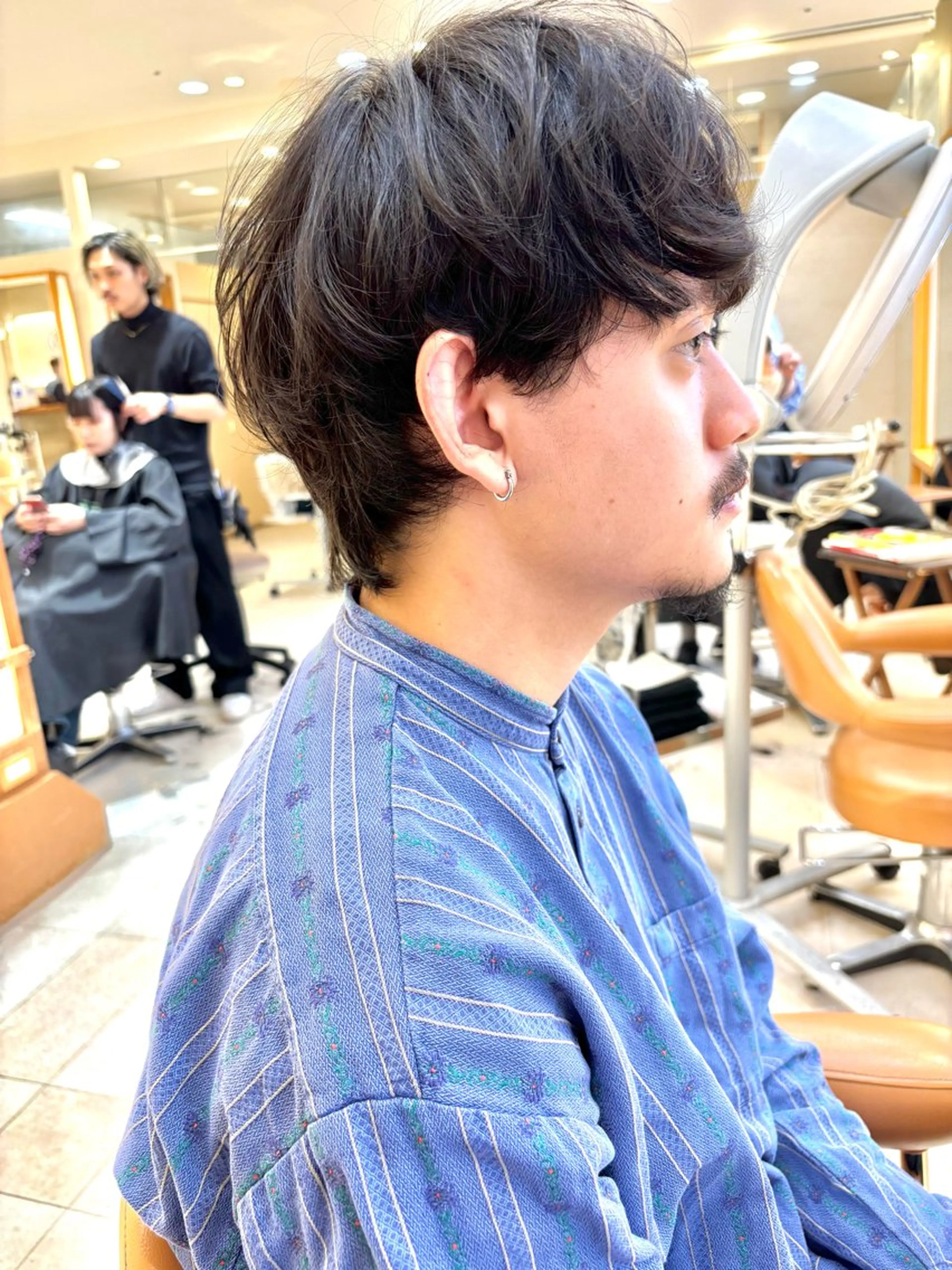 ショート くせ毛 ショートヘア ウルフカット カット メンズショート/ メンズパーマ藤森のヘアスタイル