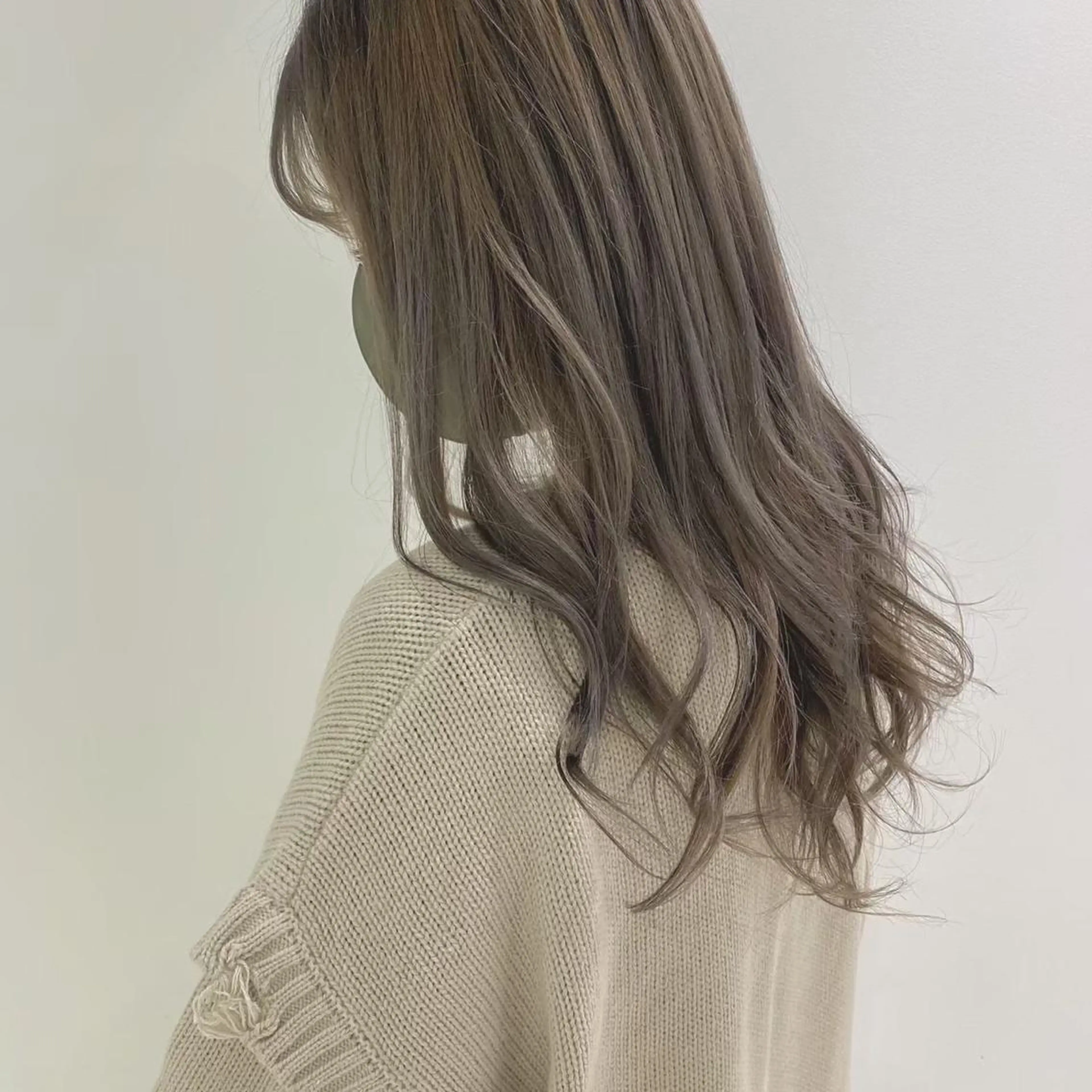 セミロング カラー ヘアアレンジ ネイル マツエク・マツパ 【メンズサロン】 BLUCK 横浜のヘアスタイル