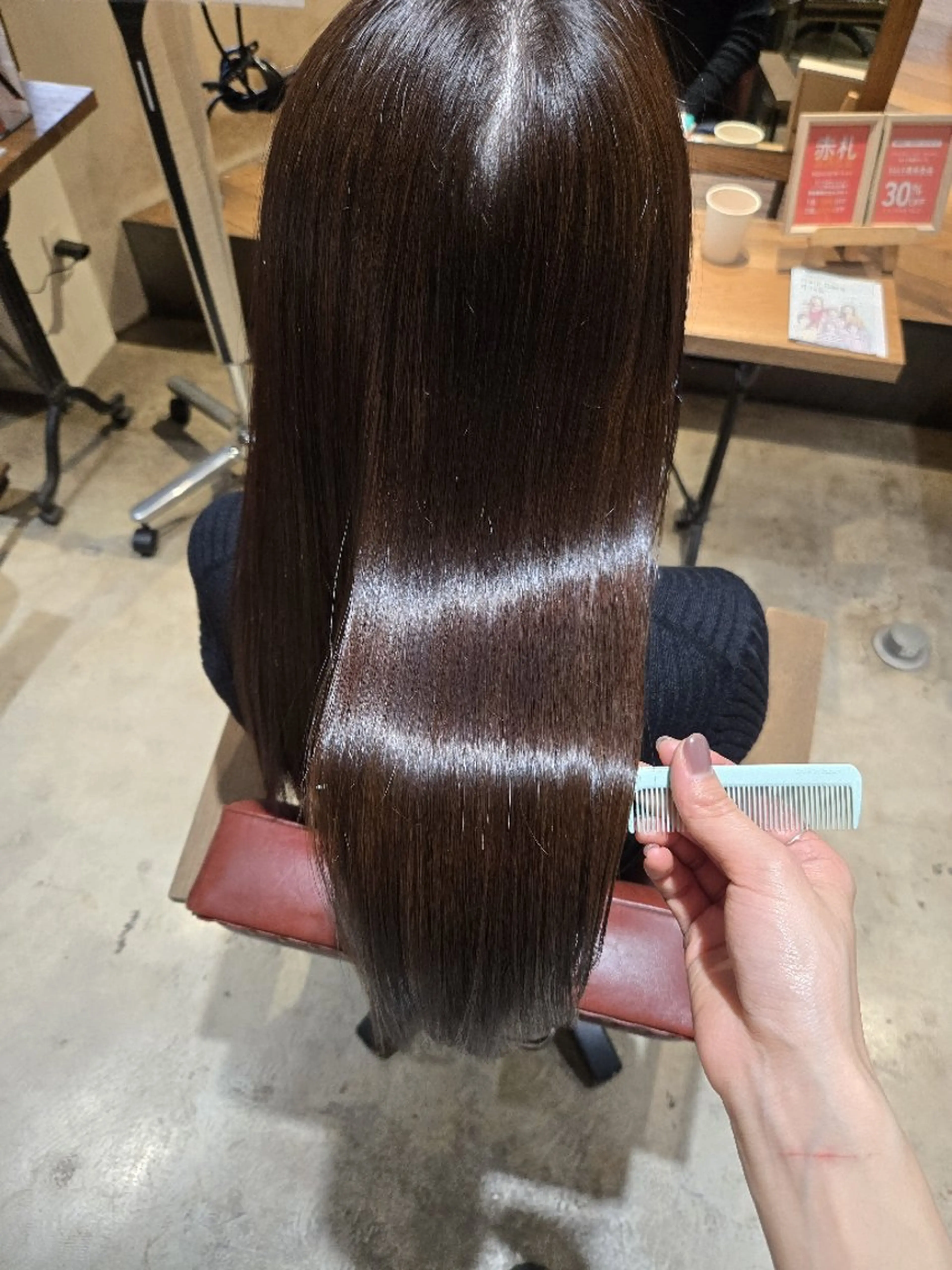 ロング カラー カット ヘアカラー トリートメント IT’s所属・韓国好き🇰🇷 美容師MIKUのヘアスタイル