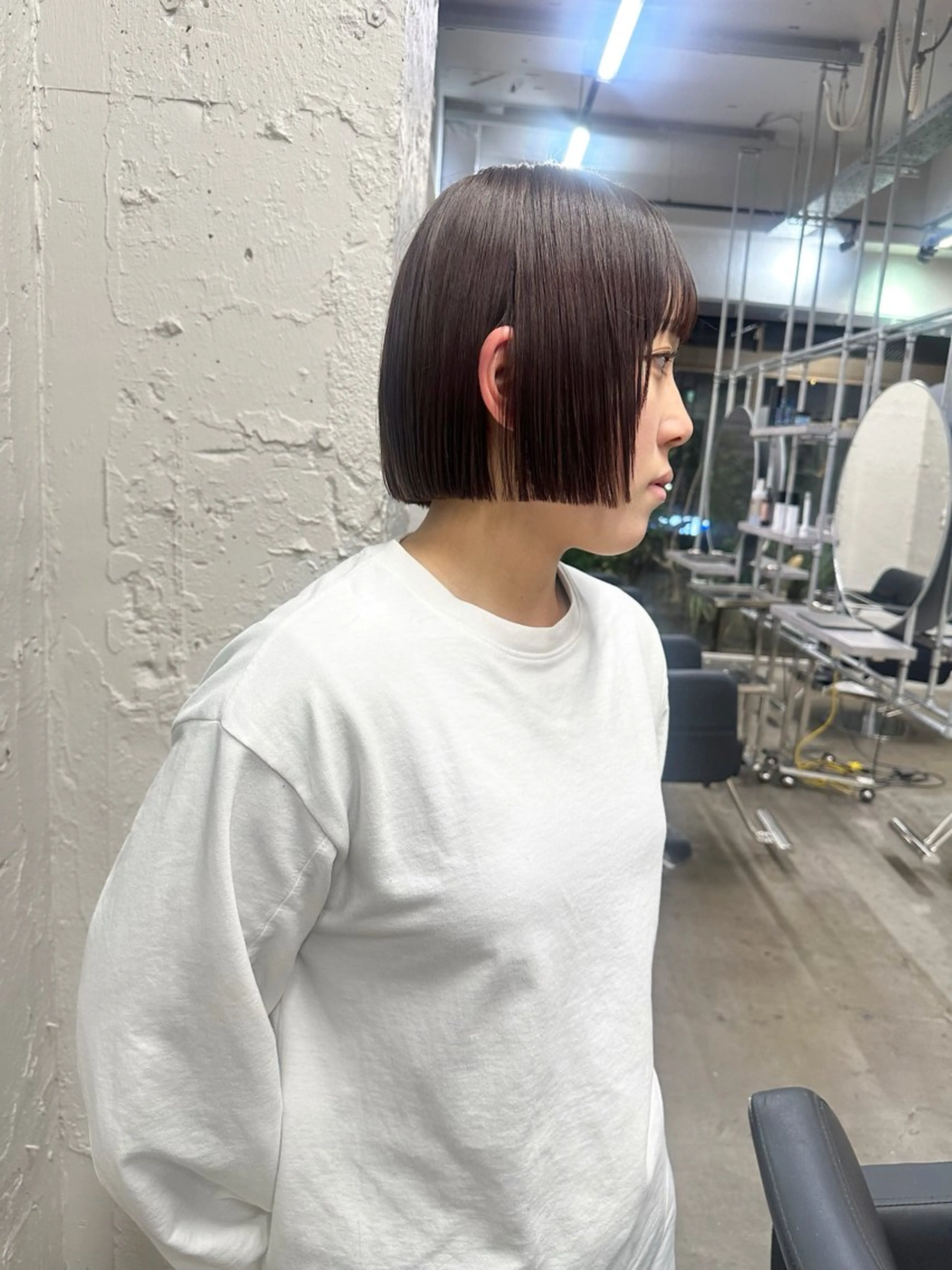 ショート ハッシュカット🎀 レイヤーカットのヘアスタイル